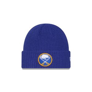 Buffalo Sabres Waffle Stitch Knit Beanie Hat