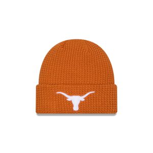 Texas Longhorns Waffle Stitch Knit Beanie Hat