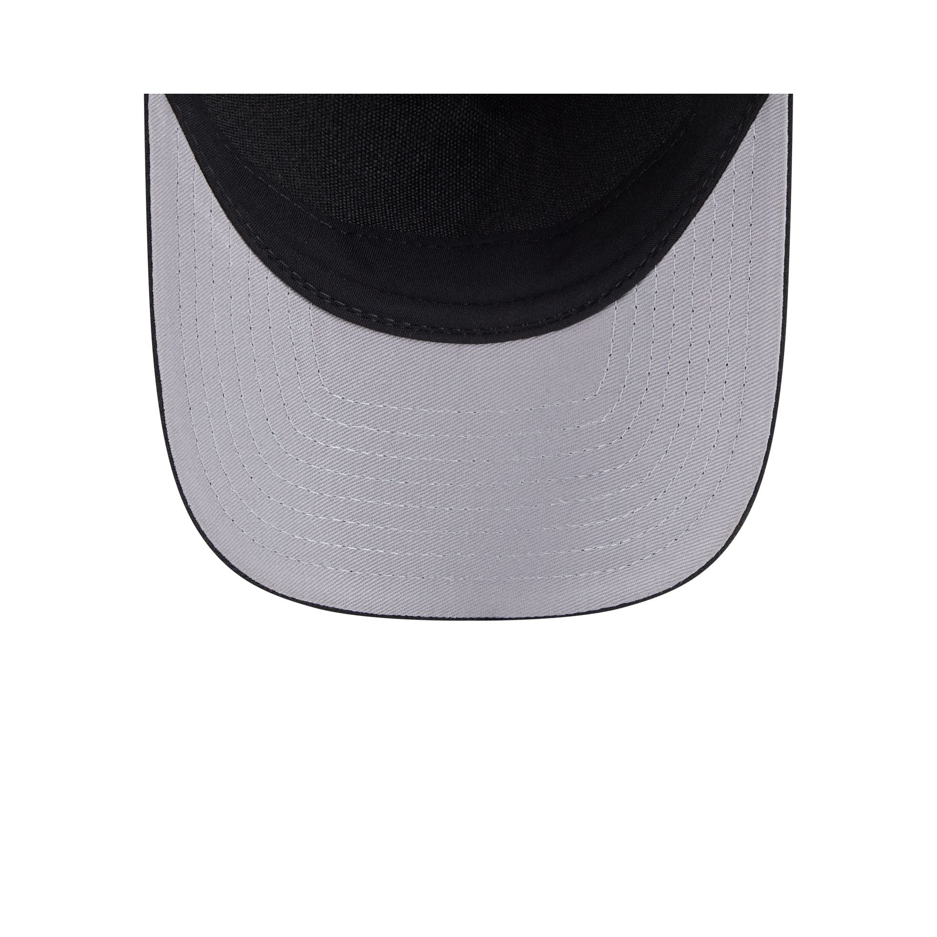 Las Vegas Raiders Black & White 9FORTY M-Crown A-Frame Snapback Hat - Image 7