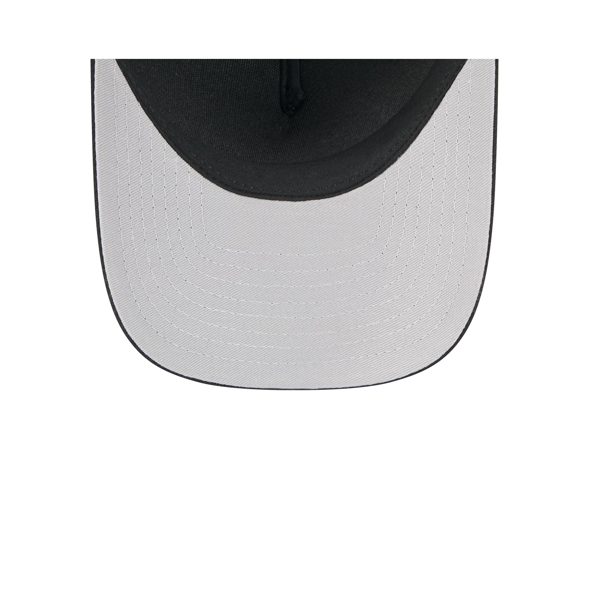 Seattle Seahawks Black & White 9FORTY M-Crown A-Frame Snapback Hat - Image 7