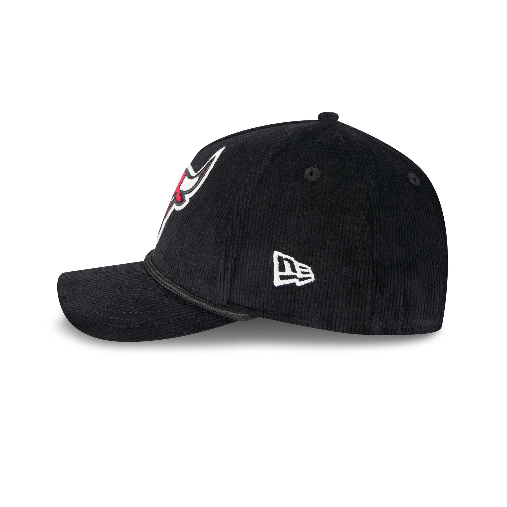Chicago Bulls Corduroy 9FORTY M-Crown A-Frame Snapback Hat - Image 4