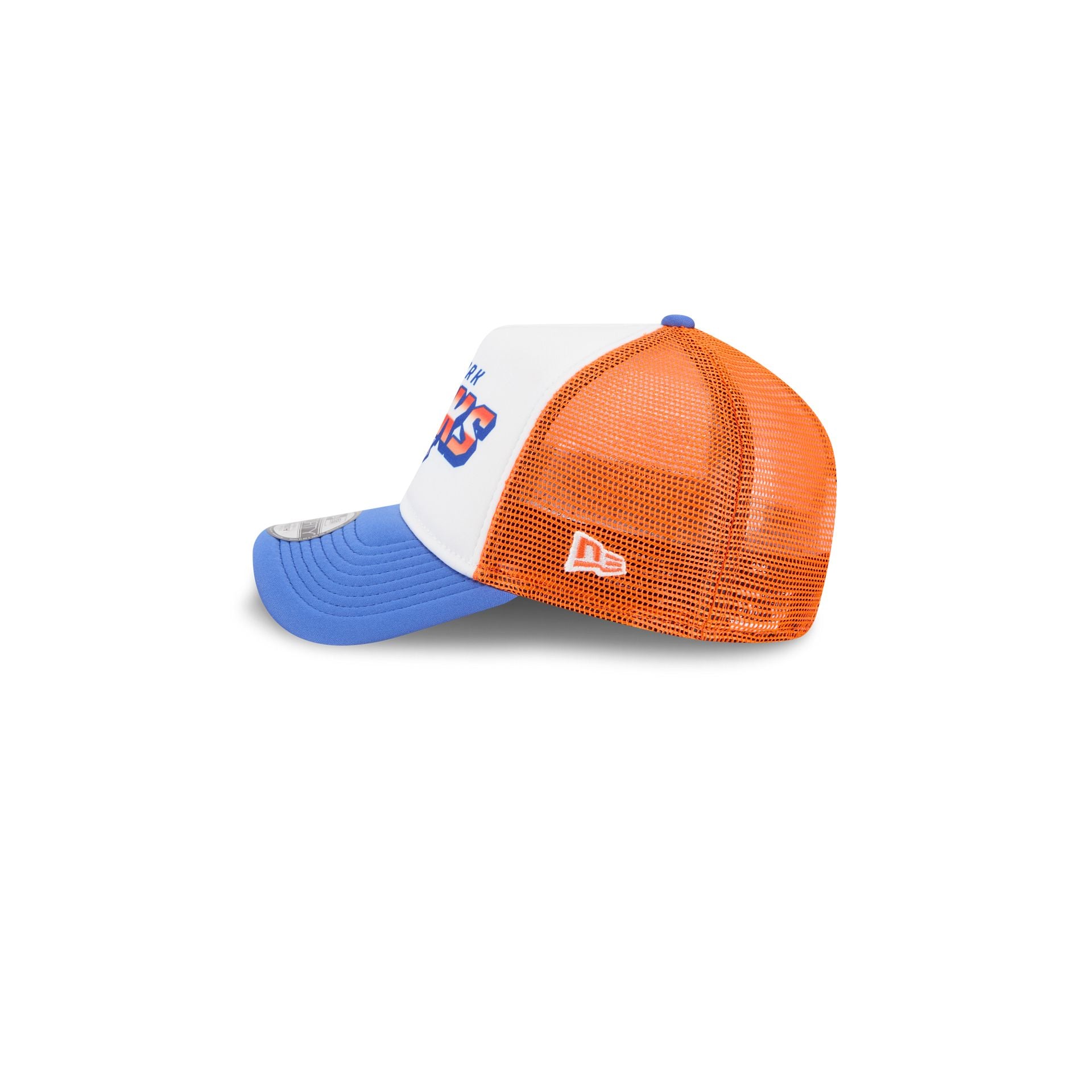 New York Knicks Shine Kids 9FORTY A-Frame Trucker Hat - Image 4