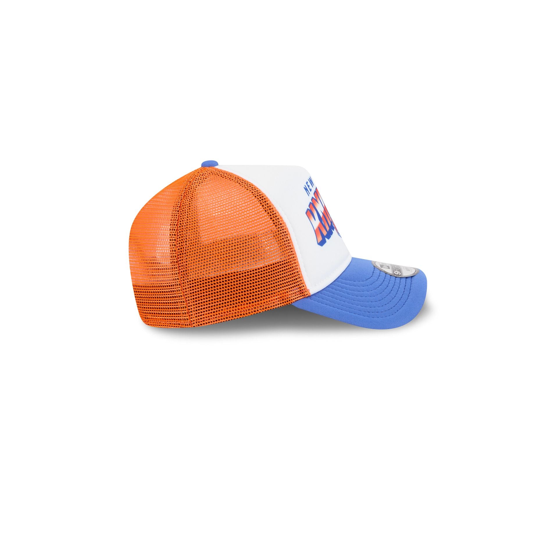 New York Knicks Shine Kids 9FORTY A-Frame Trucker Hat - Image 5