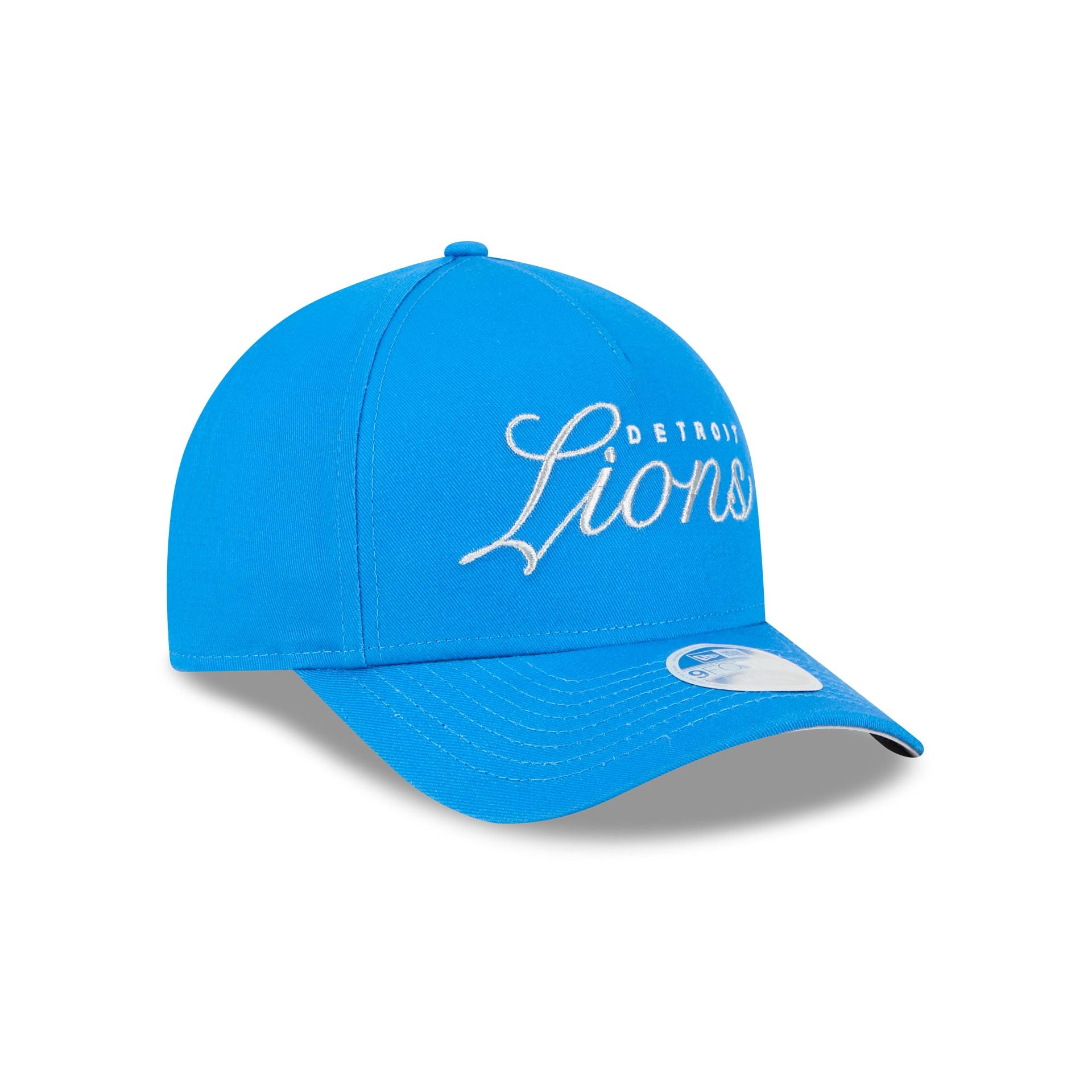 Detroit Lions Metallic Women's 9FORTY M-Crown A-Frame Snapback Hat - Image 5