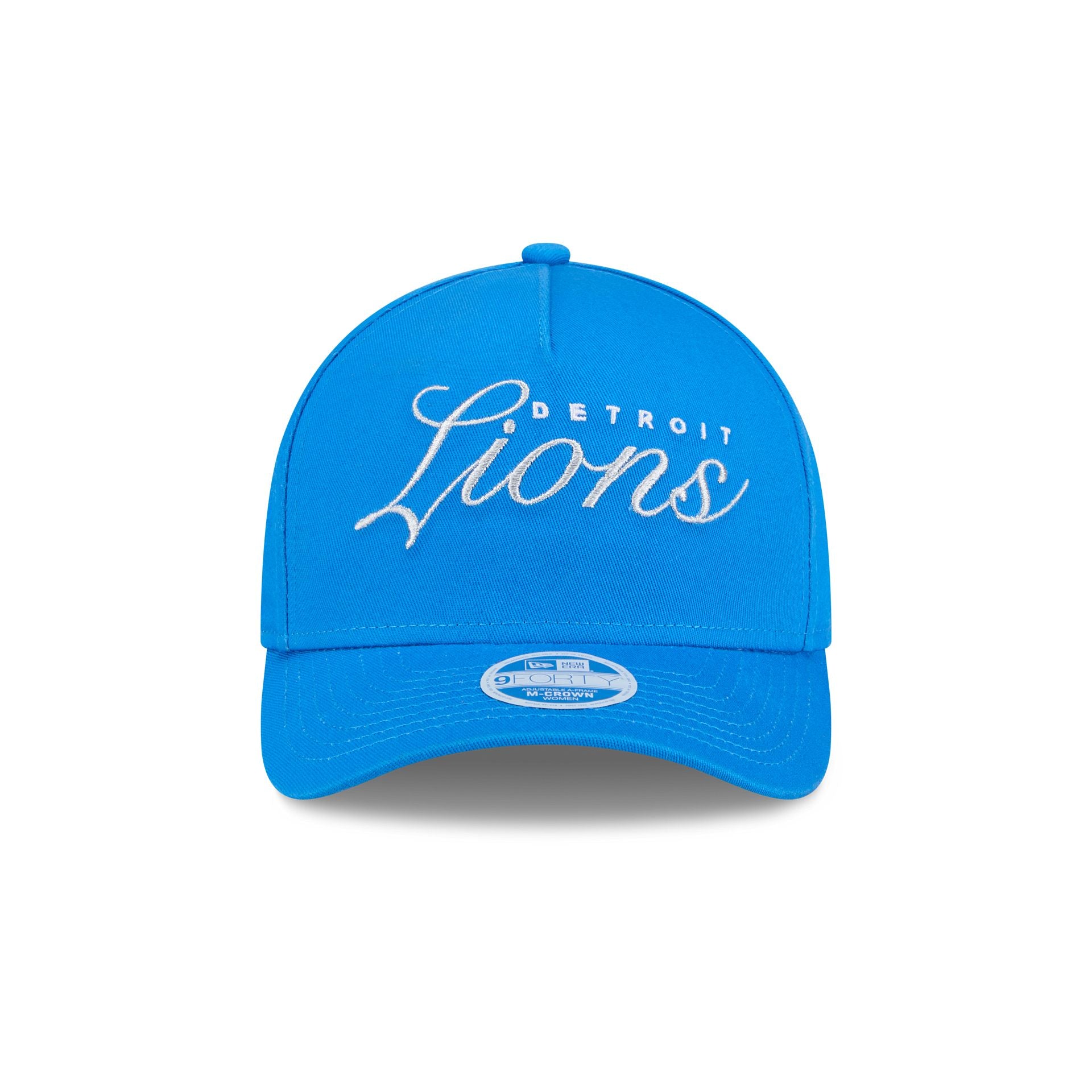 Detroit Lions Metallic Women's 9FORTY M-Crown A-Frame Snapback Hat - Image 4