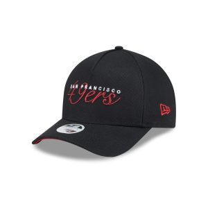 San Francisco 49ers Metallic Women's 9FORTY M-Crown A-Frame Snapback Hat