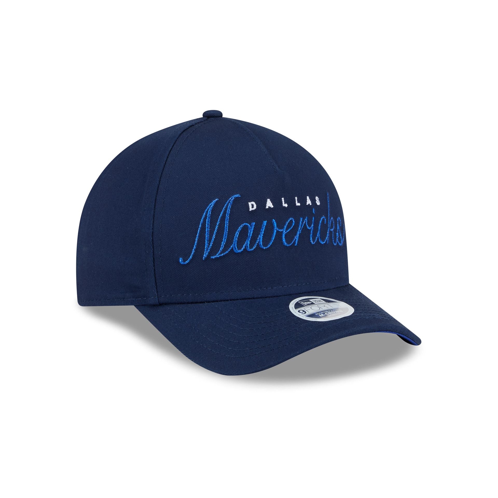 Dallas Mavericks Metallic Women's 9FORTY M-Crown A-Frame Snapback Hat - Image 3