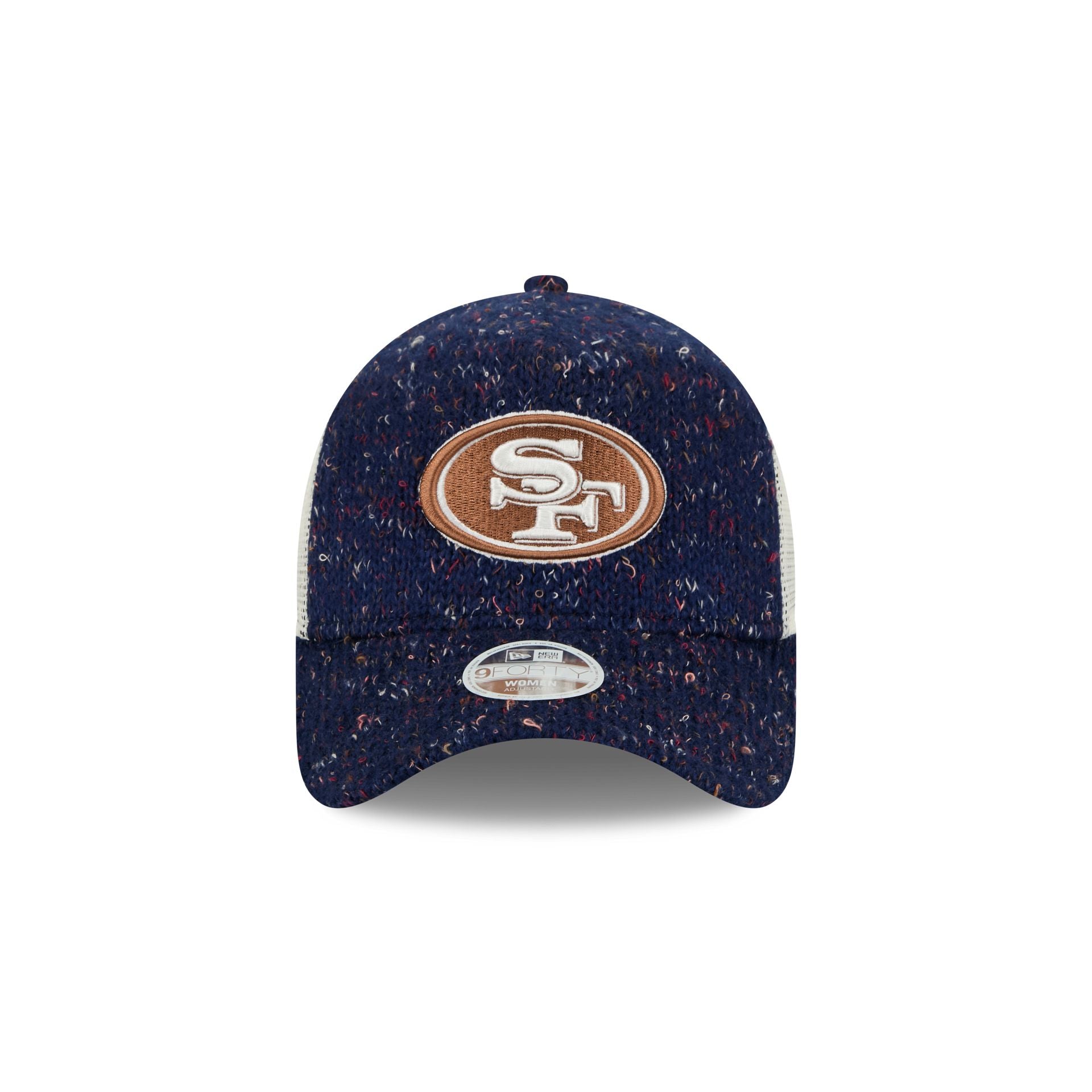 San Francisco 49ers Knit Women's 9FORTY A-Frame Trucker Hat - Image 2