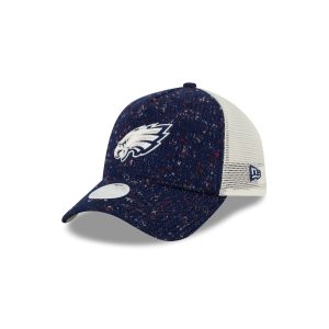 Philadelphia Eagles Knit Women's 9FORTY A-Frame Trucker Hat