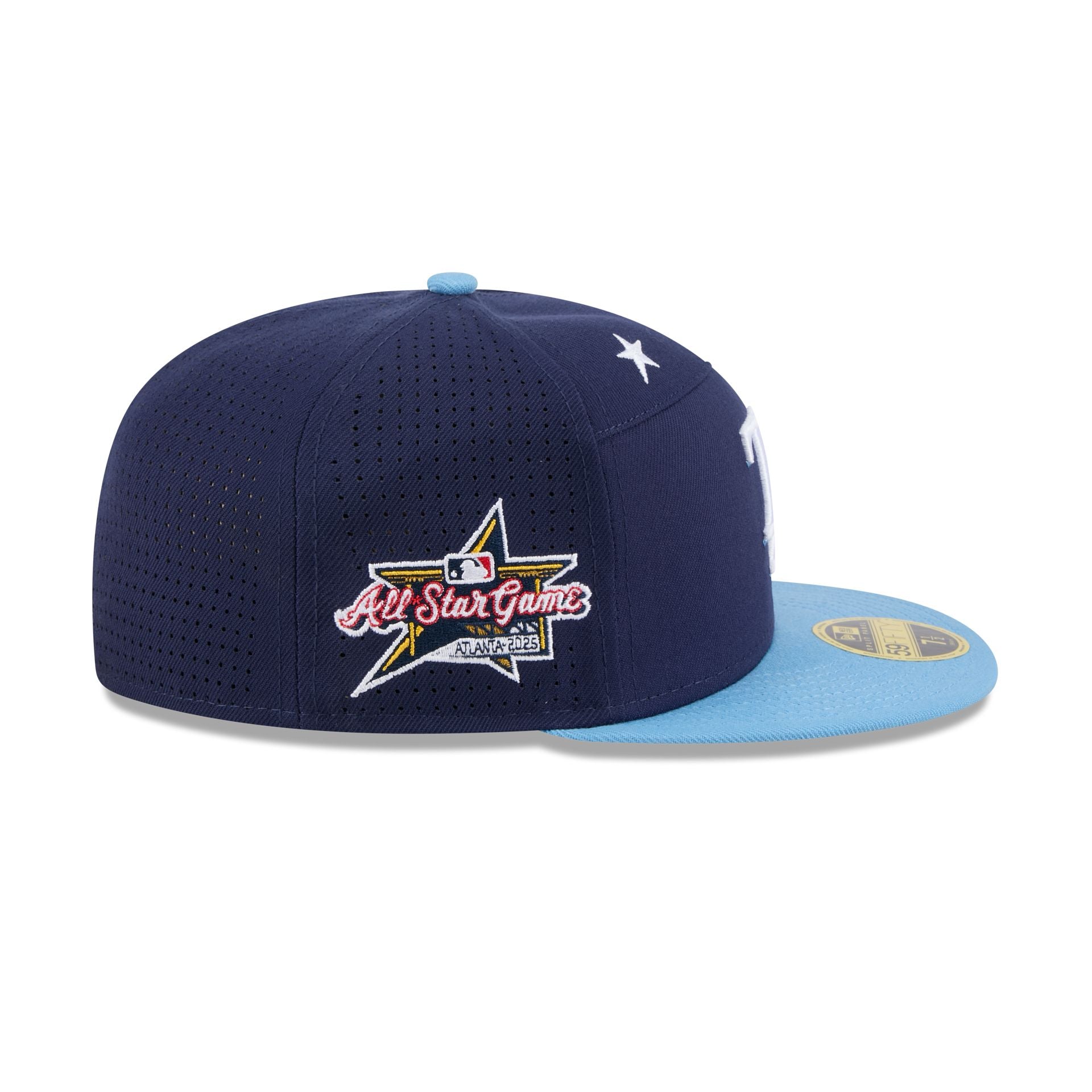 Tampa Bay Rays 2025 All-Star Game Split Panel 59FIFTY Fitted Hat - Image 4