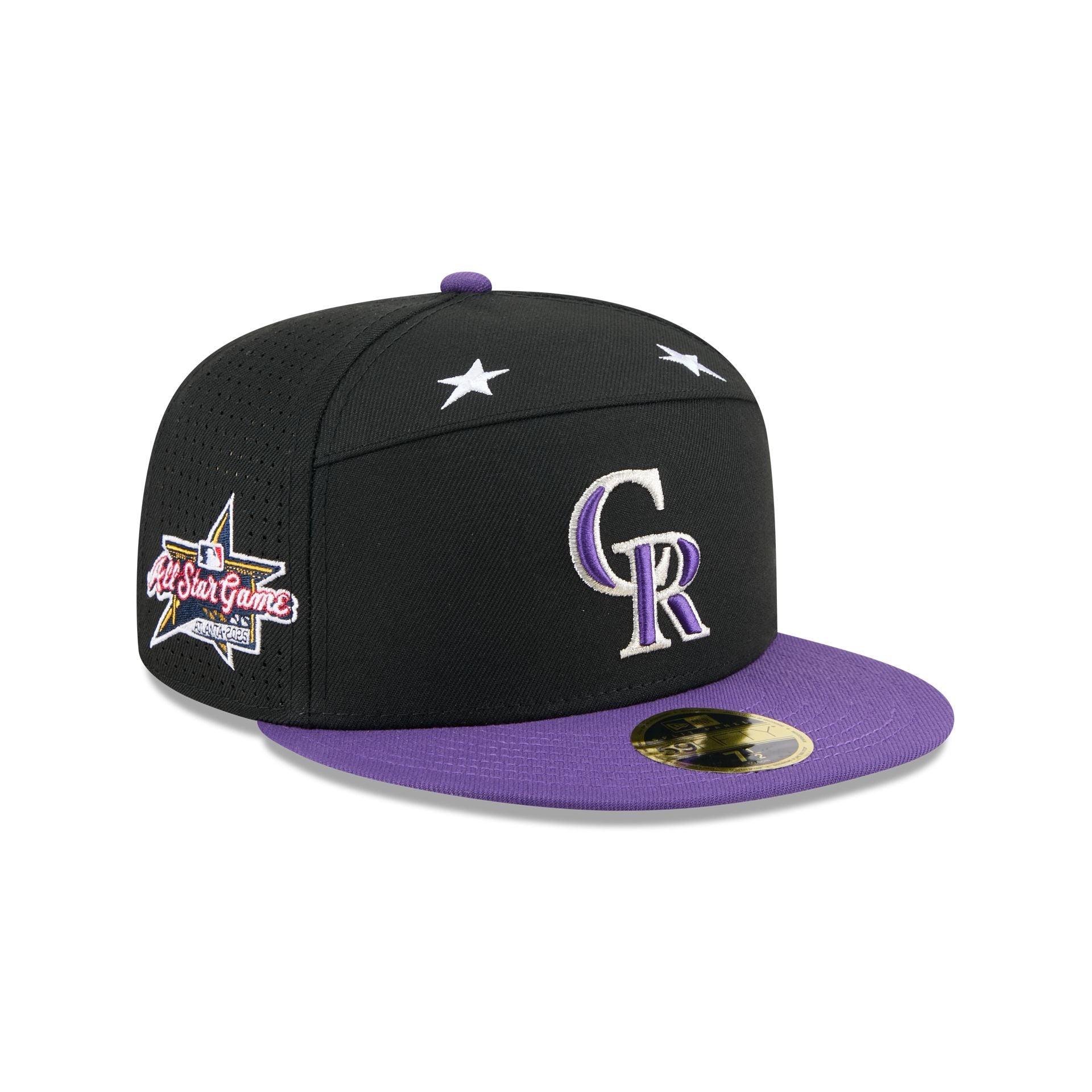 Colorado Rockies 2025 All-Star Game Split Panel 59FIFTY Fitted Hat