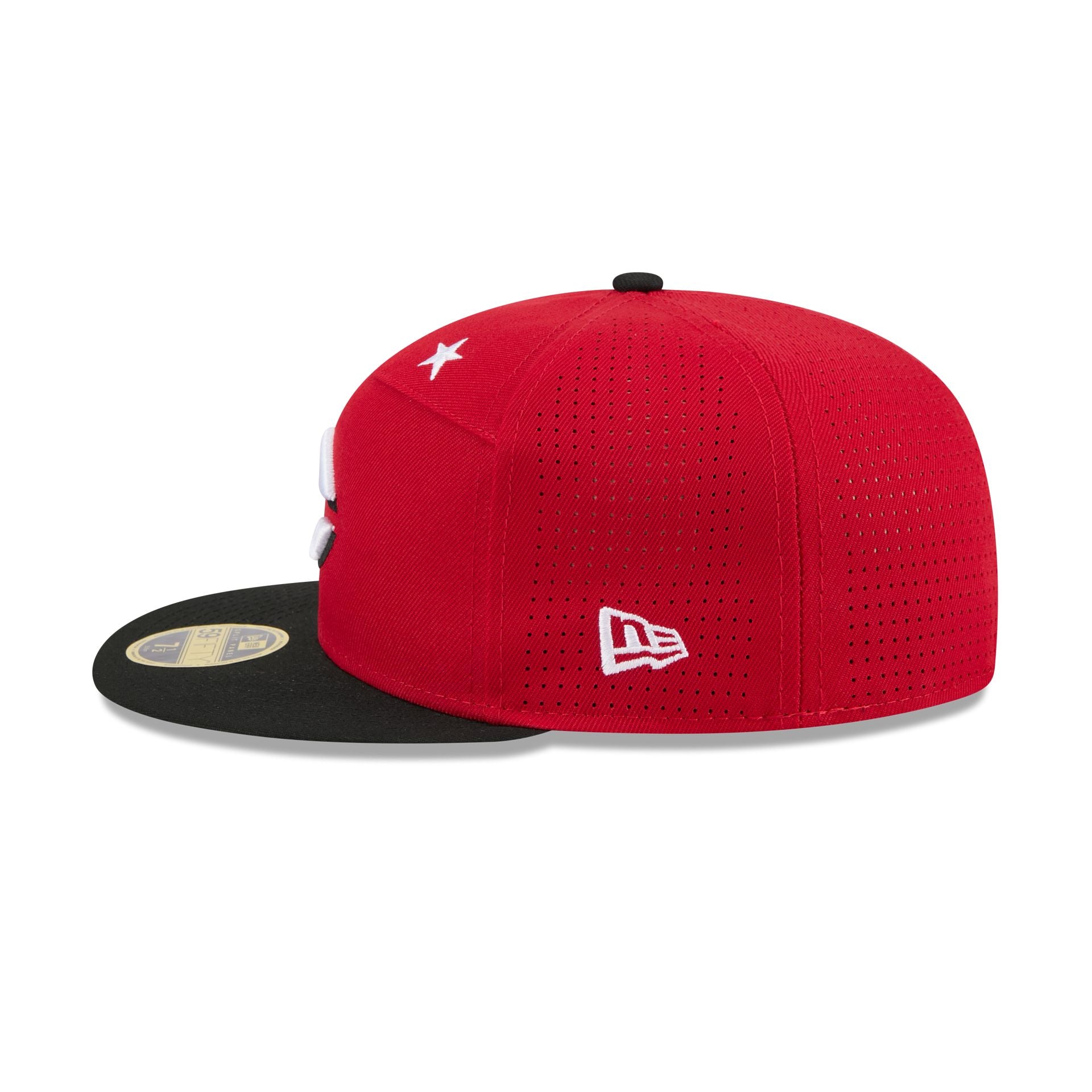 Cincinnati Reds 2025 All-Star Game Split Panel 59FIFTY Fitted Hat - Image 5