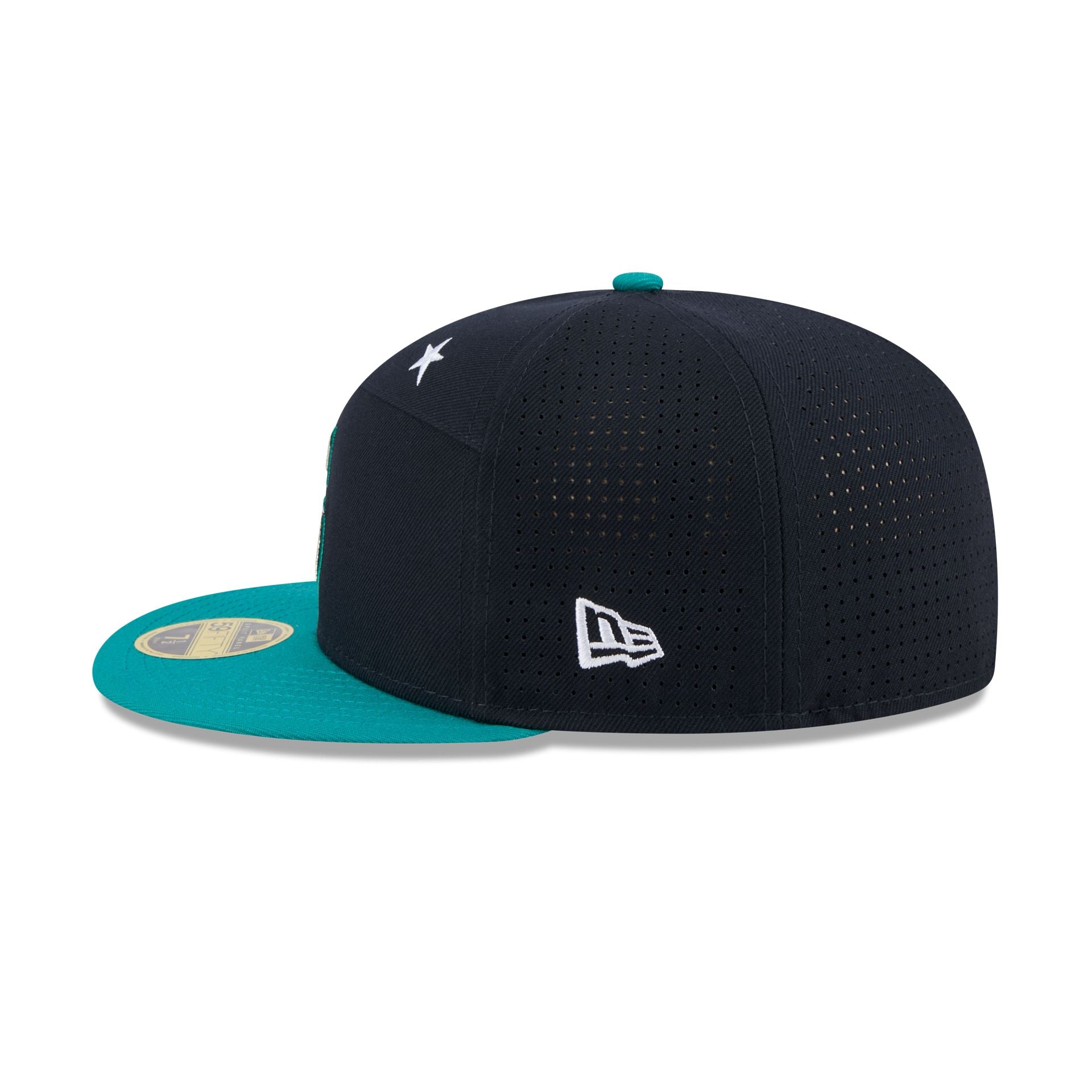 Seattle Mariners 2025 All-Star Game Split Panel 59FIFTY Fitted Hat - Image 5