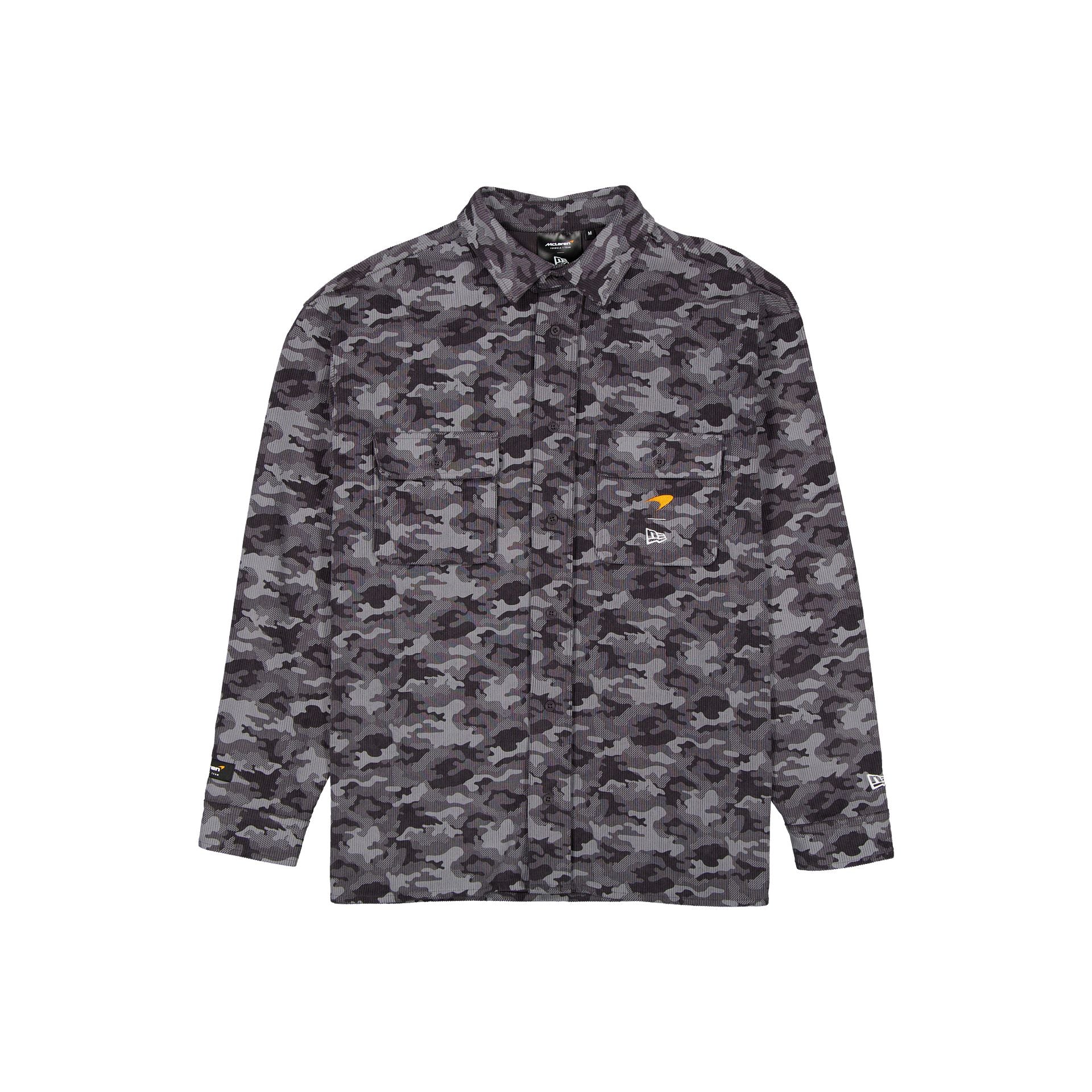 McLaren Formula 1 Team Gray Camo Long Sleeve Shirt