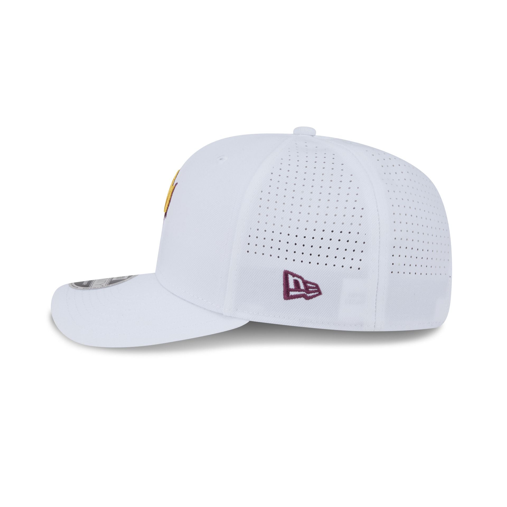 Arizona State Sun Devils Optic White Performance 9SEVENTY Stretch-Snap Hat - Image 4