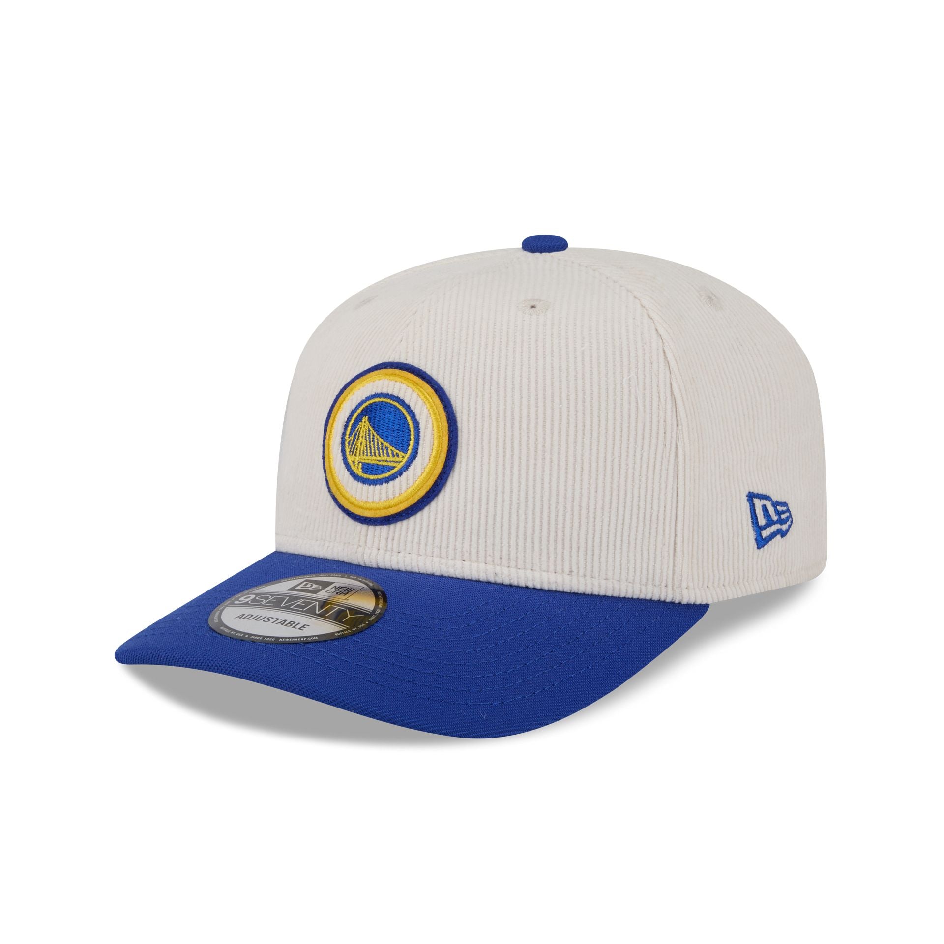 Golden State Warriors Loyal Corduroy 9SEVENTY Stretch-Snap Hat - Image 3