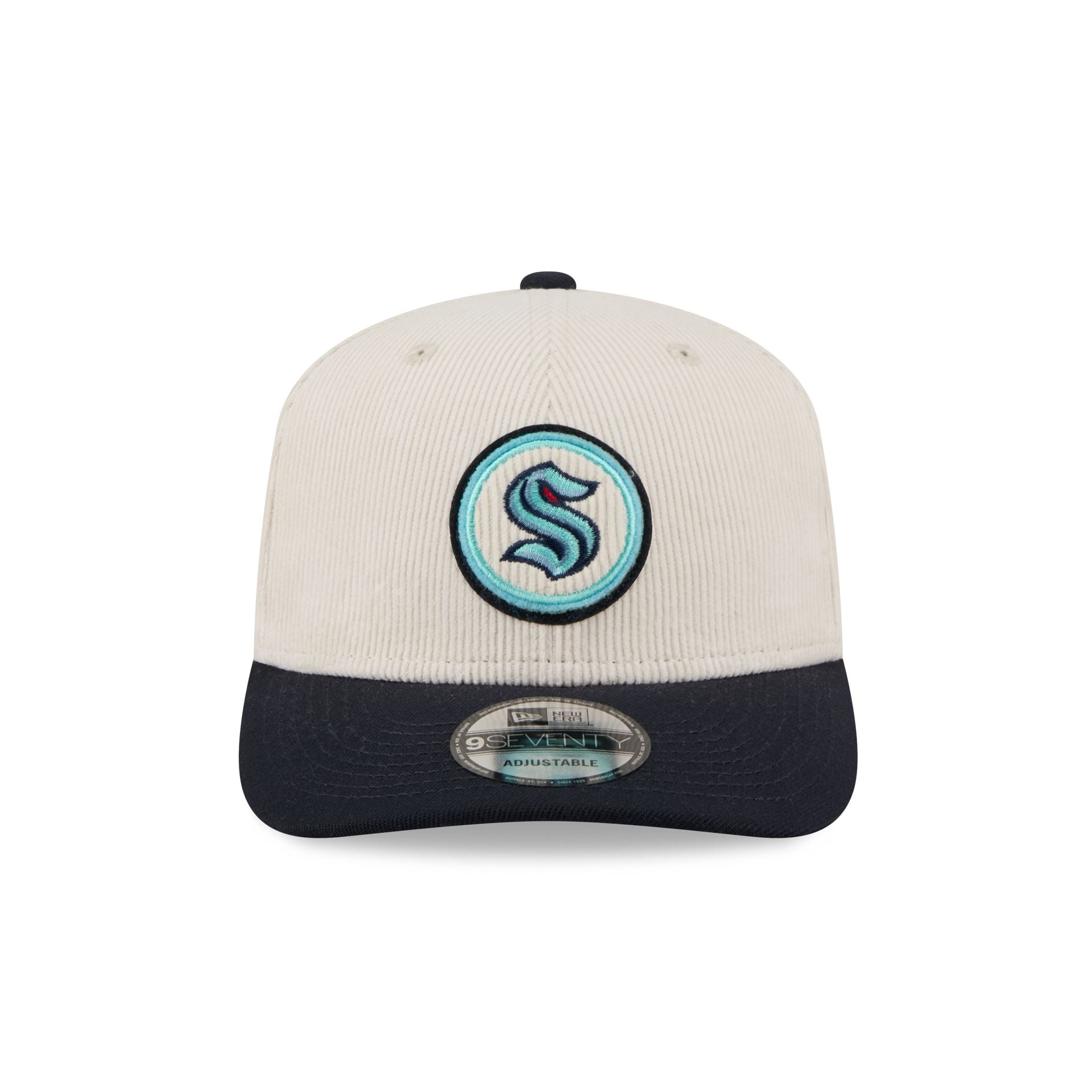 Seattle Kraken Loyal Corduroy 9SEVENTY Stretch-Snap Hat - Image 2