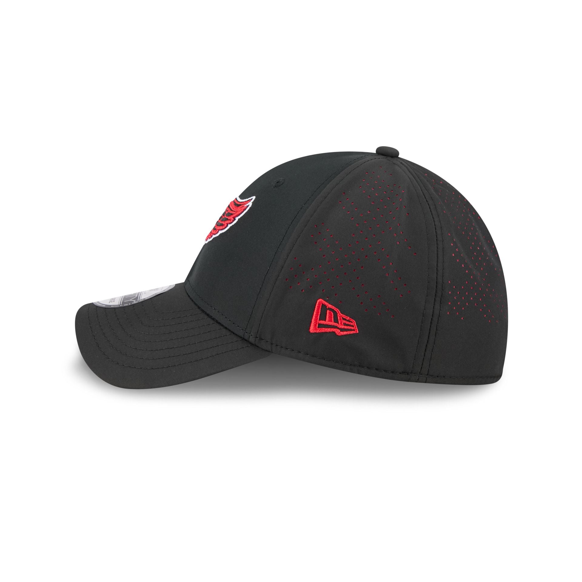Detroit Red Wings Night 39THIRTY Stretch Fit Hat - Image 4