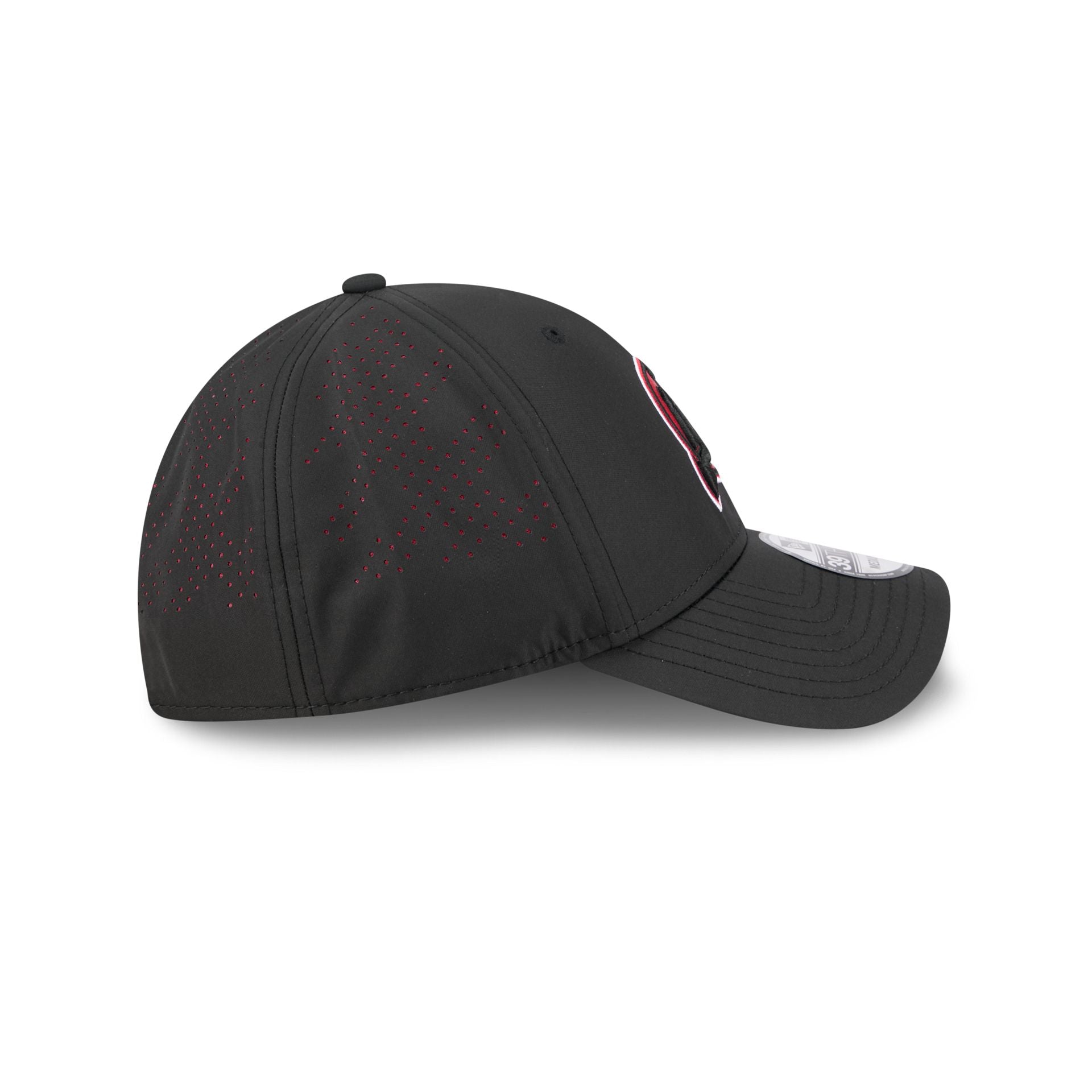 New Jersey Devils Night 39THIRTY Stretch Fit Hat - Image 5