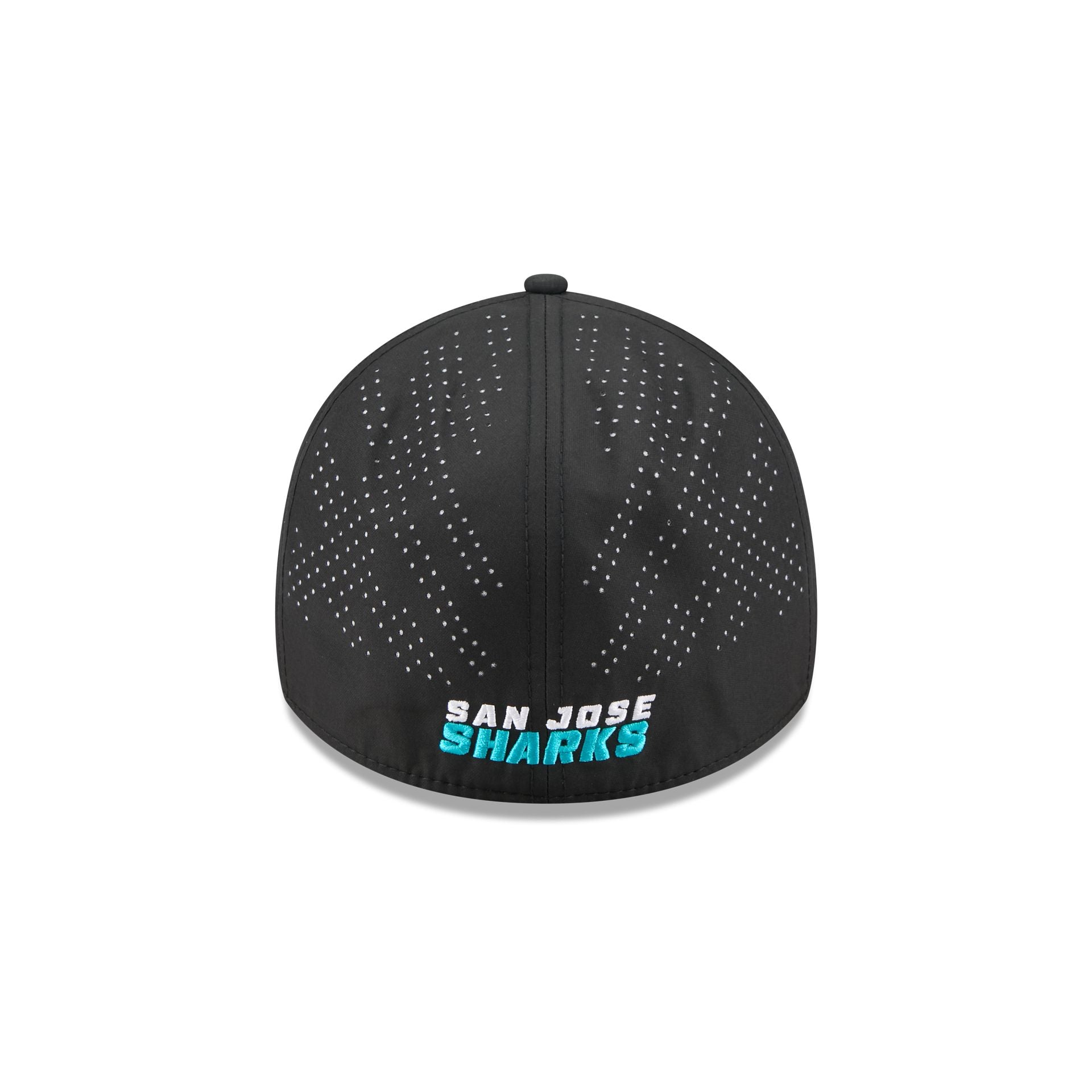San Jose Sharks Night 39THIRTY Stretch Fit Hat - Image 6