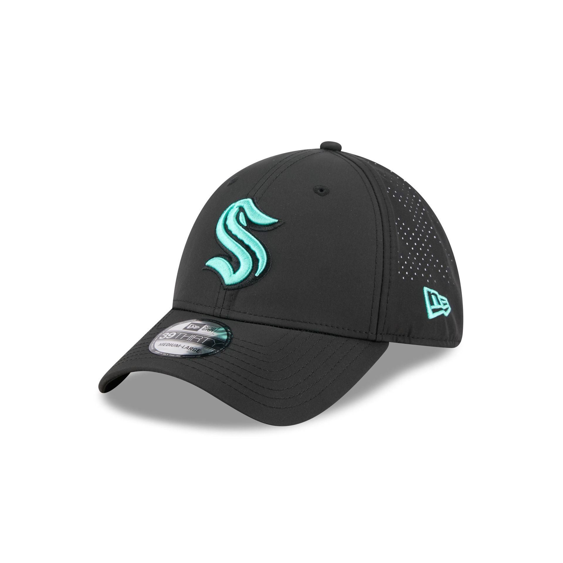 Seattle Kraken Night 39THIRTY Stretch Fit Hat