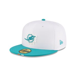 Miami Dolphins 2025 Training 59FIFTY Fitted Hat
