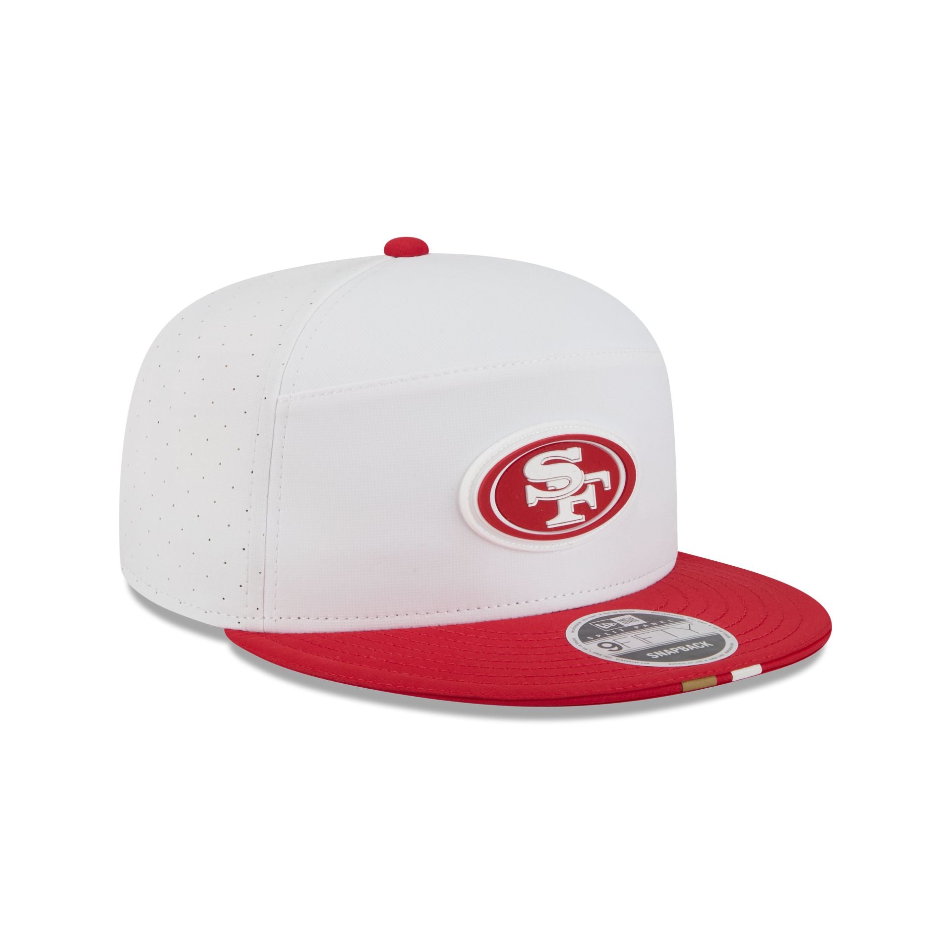 San Francisco 49ers 2025 Training Split Panel 9FIFTY Snapback Hat - Image 3