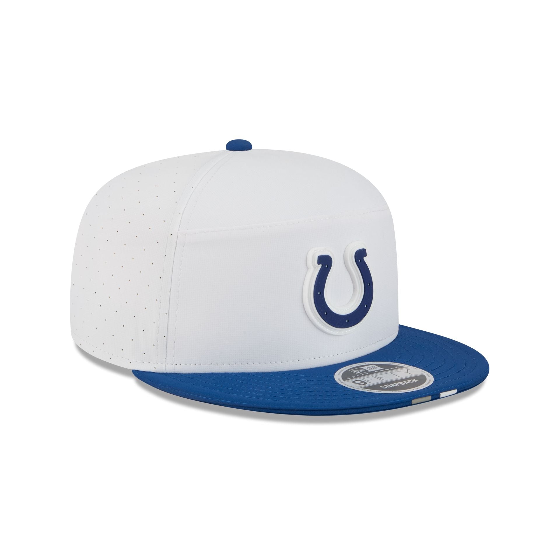 Indianapolis Colts 2025 Training Split Panel 9FIFTY Snapback Hat - Image 3