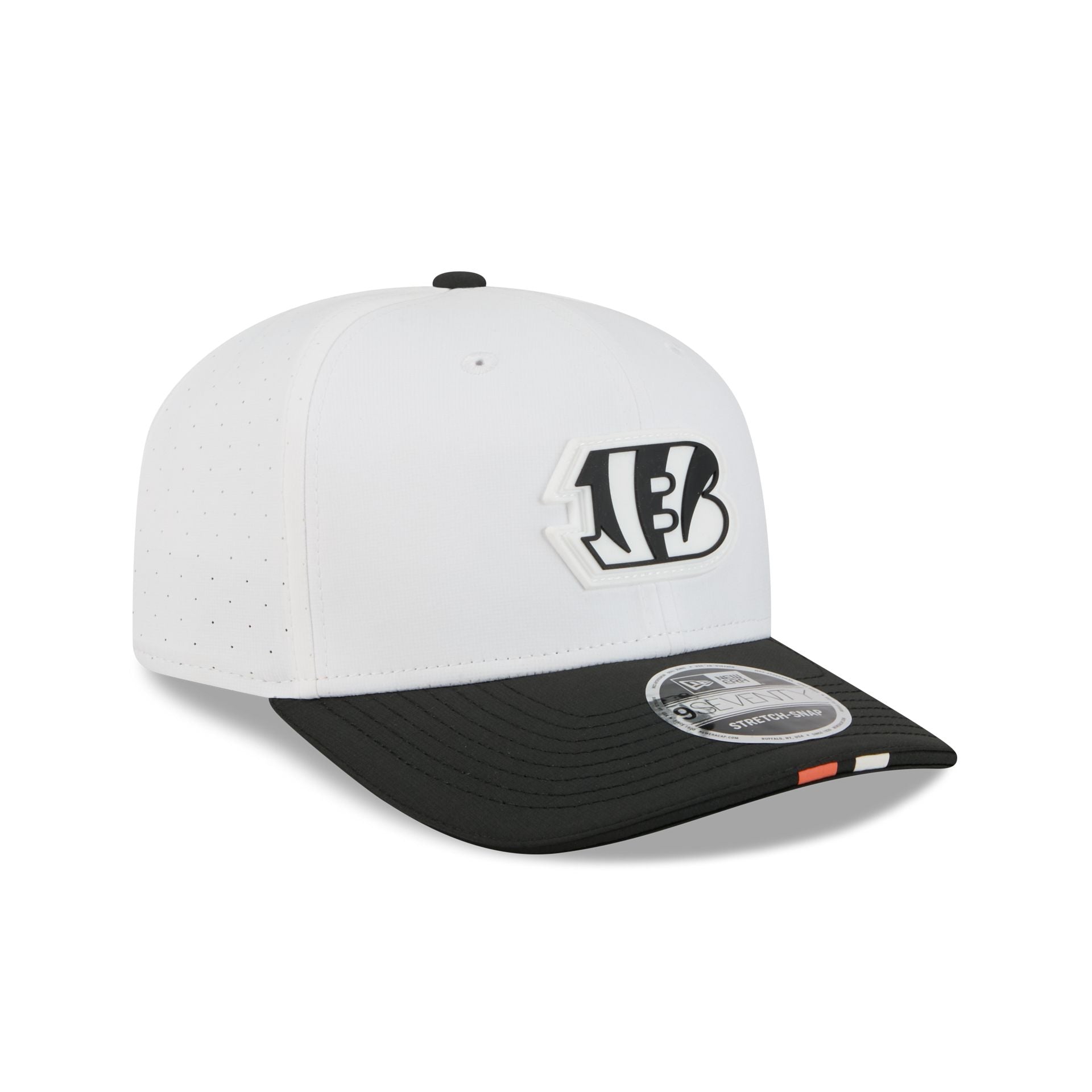 Cincinnati Bengals 2025 Training 9SEVENTY Stretch-Snap Hat - Image 3