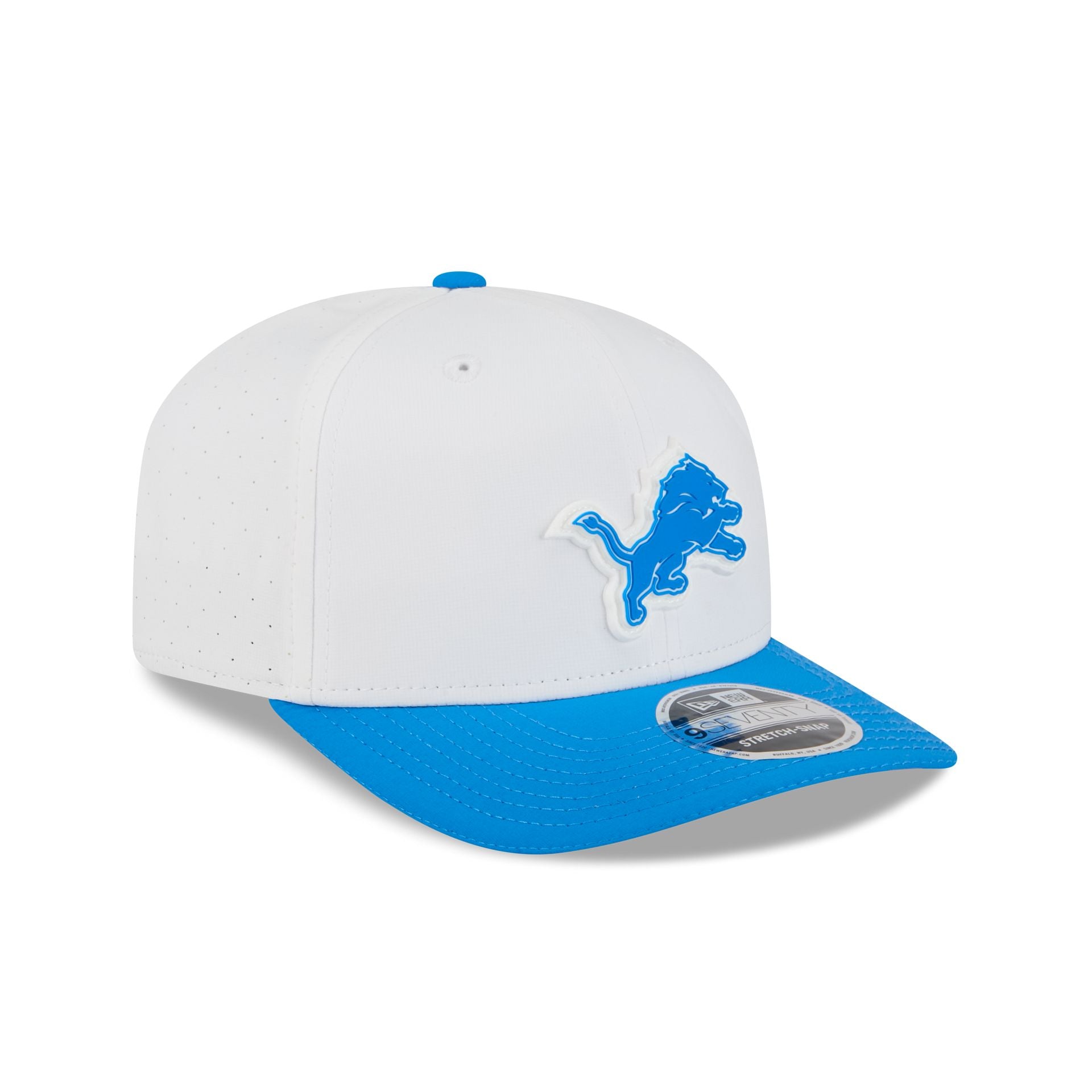 Detroit Lions 2025 Training 9SEVENTY Stretch-Snap Hat - Image 3