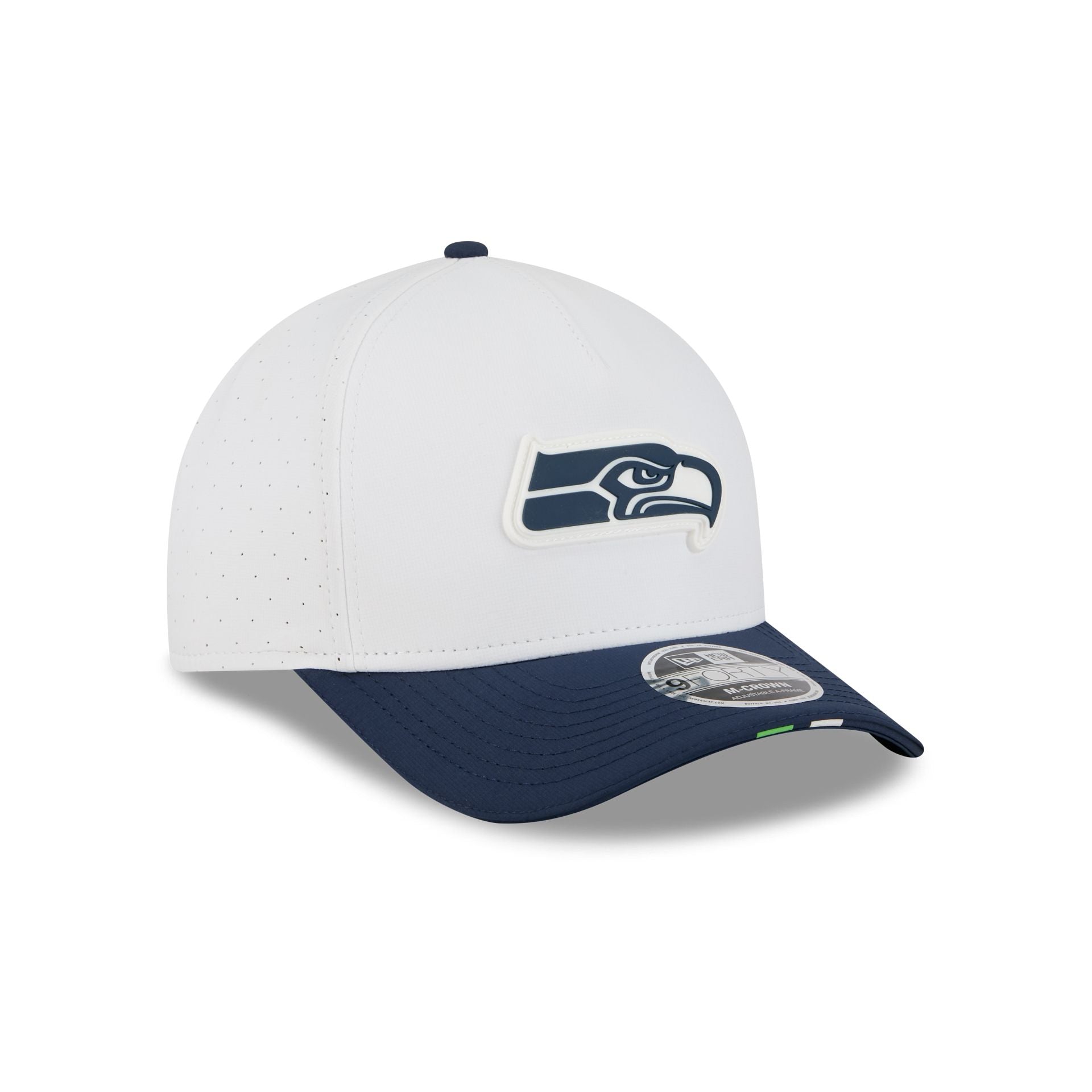Seattle Seahawks 2025 Training 9FORTY M-Crown A-Frame Snapback Hat - Image 3