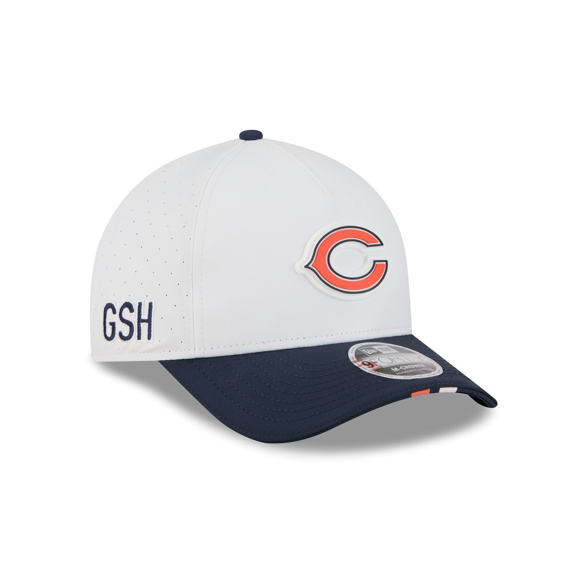 Chicago Bears 2025 Training 9FORTY M-Crown A-Frame Snapback Hat - Image 3