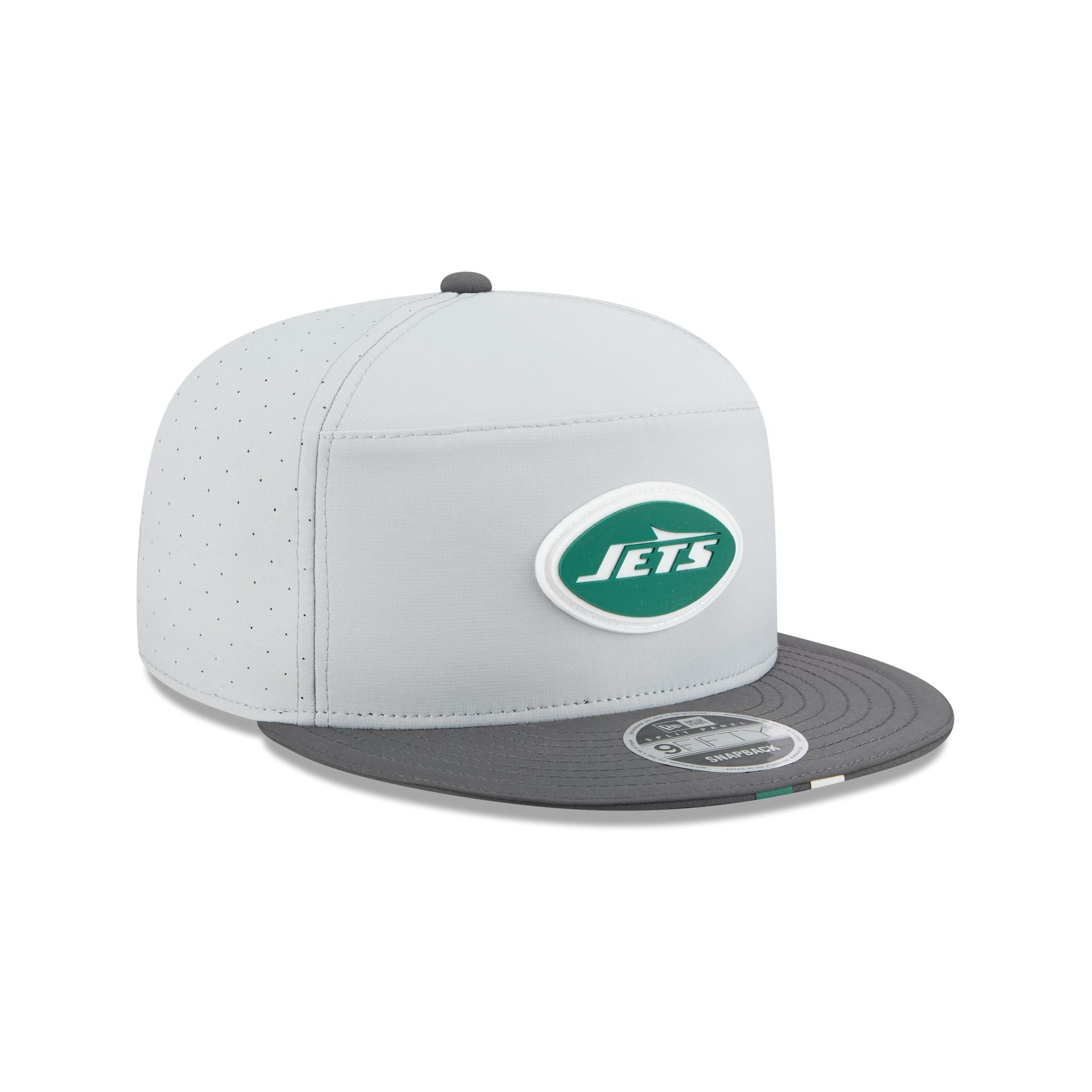 New York Jets 2025 Training Split Panel 9FIFTY Snapback Hat - Image 3