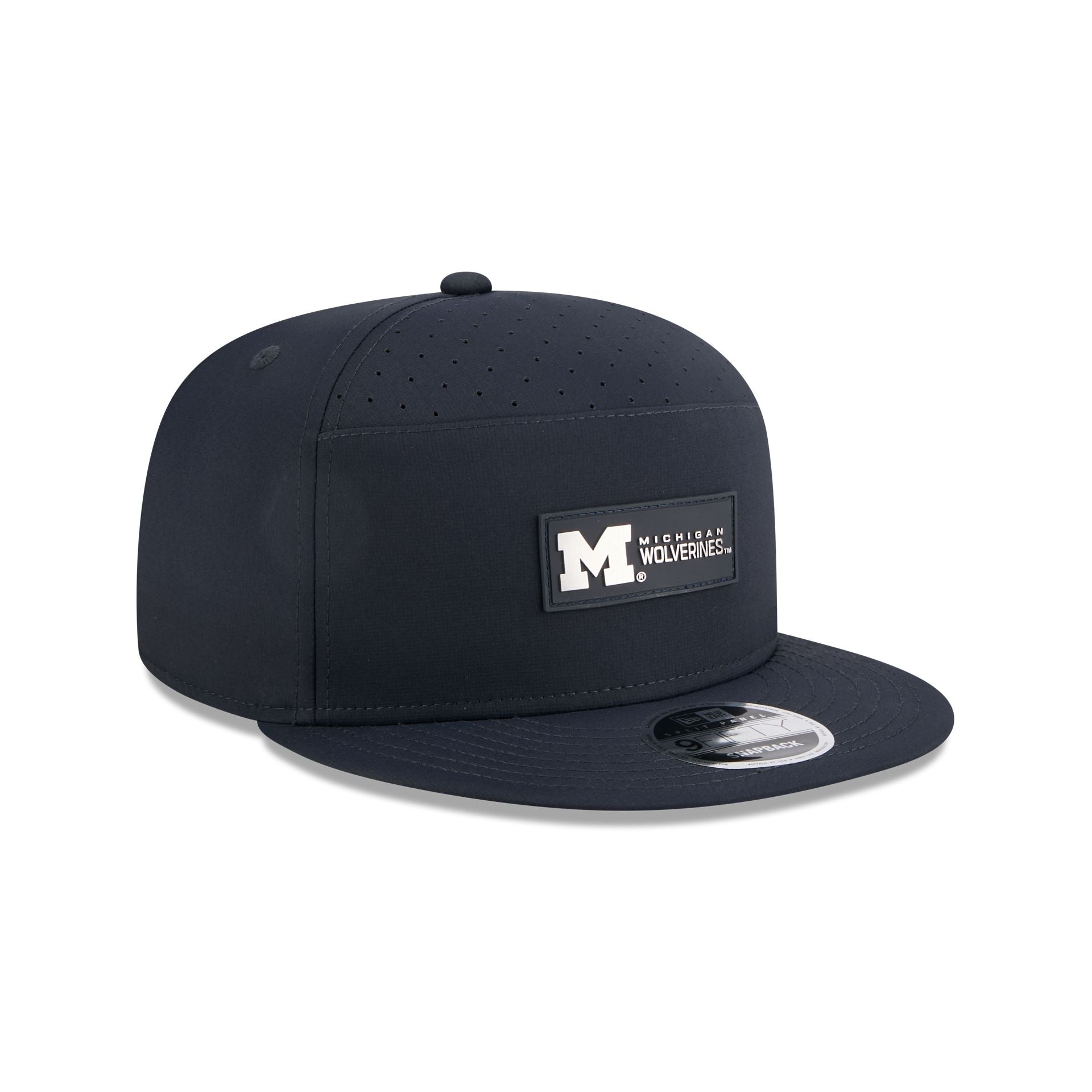 Michigan Wolverines Hot Weather Split Panel 9FIFTY Snapback Hat - Image 3