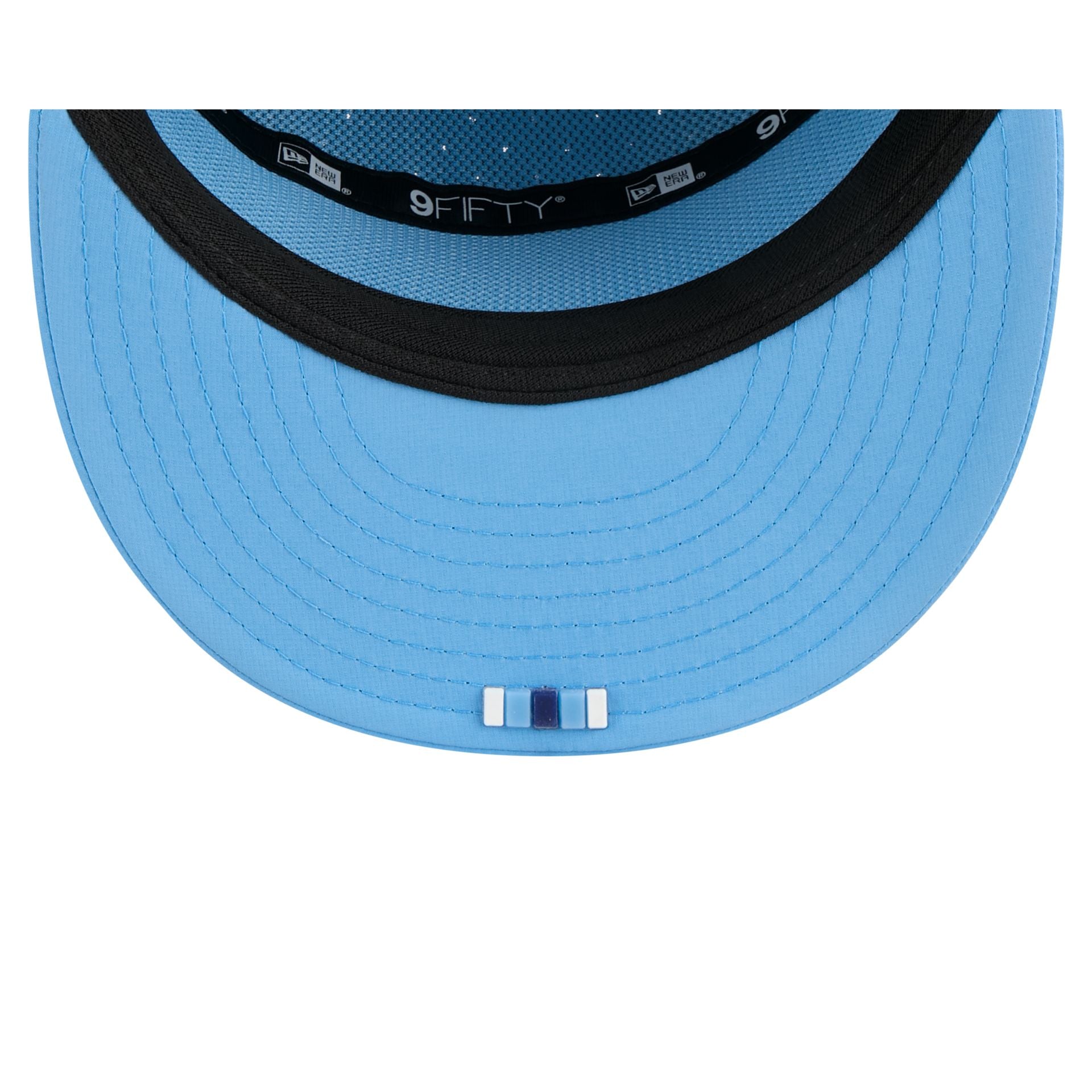 North Carolina Tar Heels Hot Weather Split Panel 9FIFTY Snapback Hat - Image 7