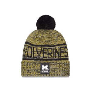 Michigan Wolverines Cold Weather Pom Knit Hat