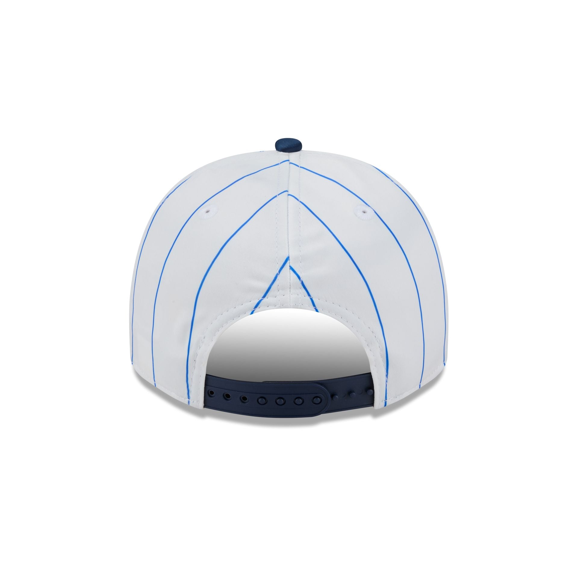 Dallas Mavericks Satin Pinstripe 9FIFTY A-Frame Snapback Hat - Image 11