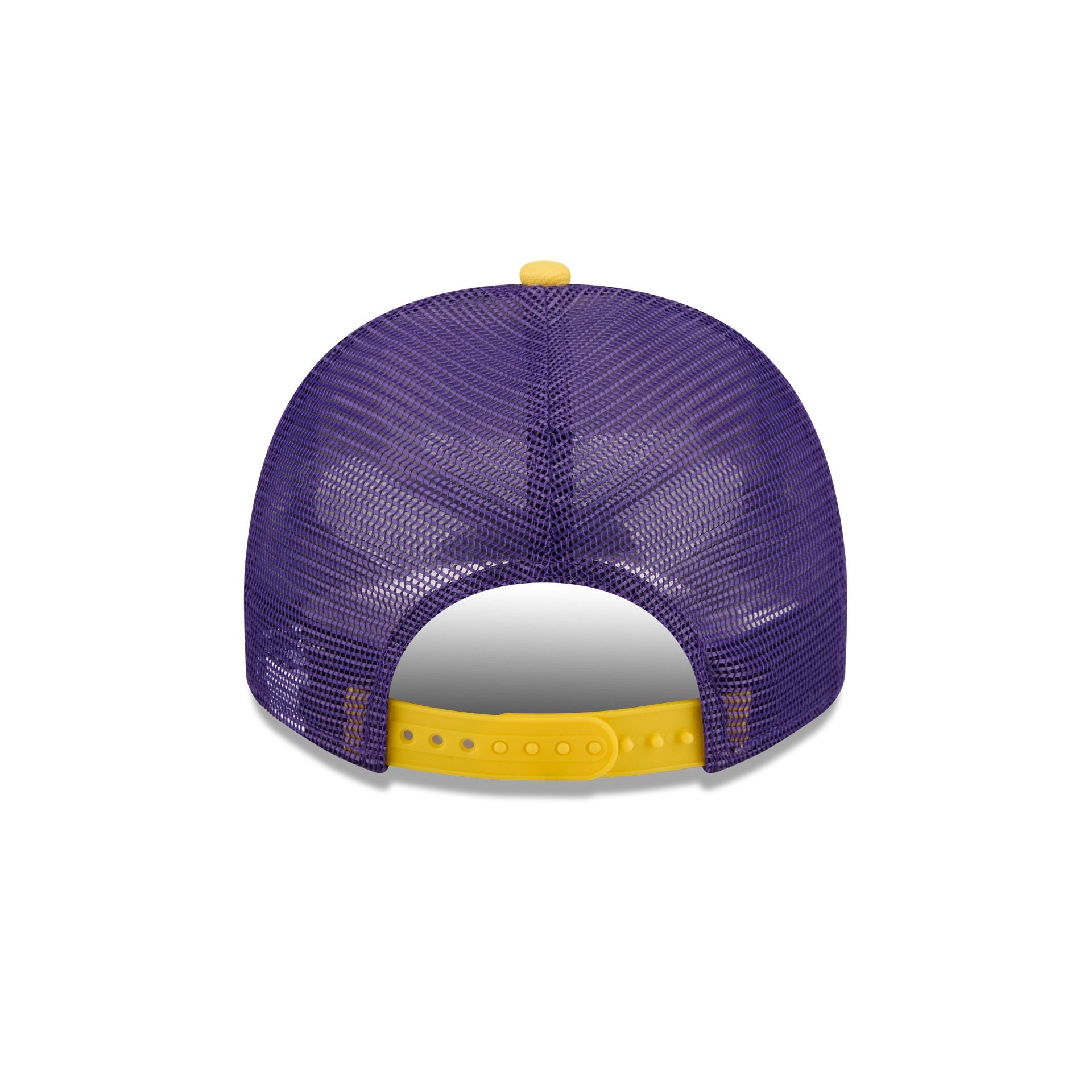 Los Angeles Lakers Banner 9FIFTY A-Frame Trucker Hat - Image 6