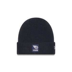 Tennessee Titans 2025 Sideline Cold Weather Steel Clouds Cuff Knit Beanie