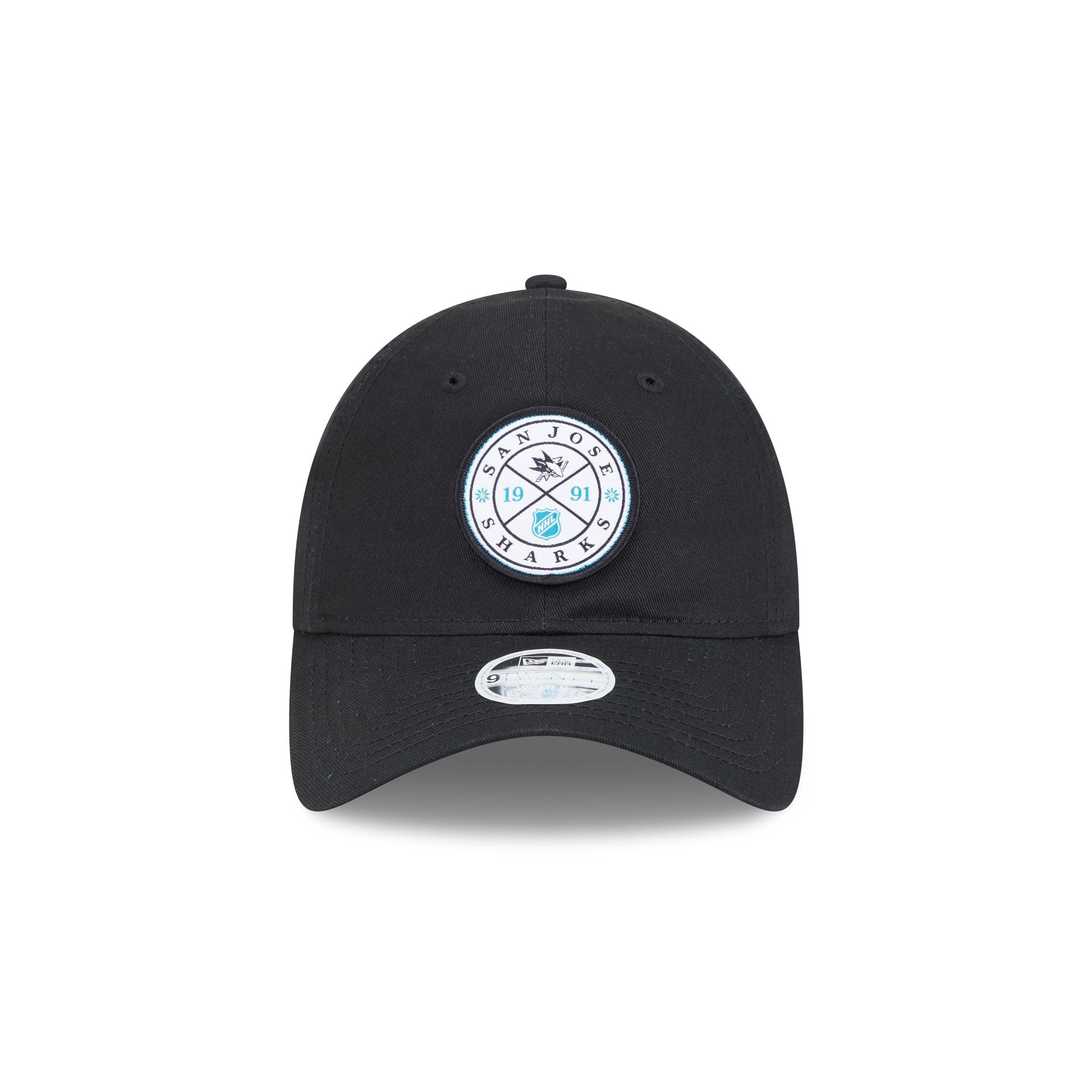 San Jose Sharks Bloom Women's 9TWENTY Adjustable Hat - Image 2