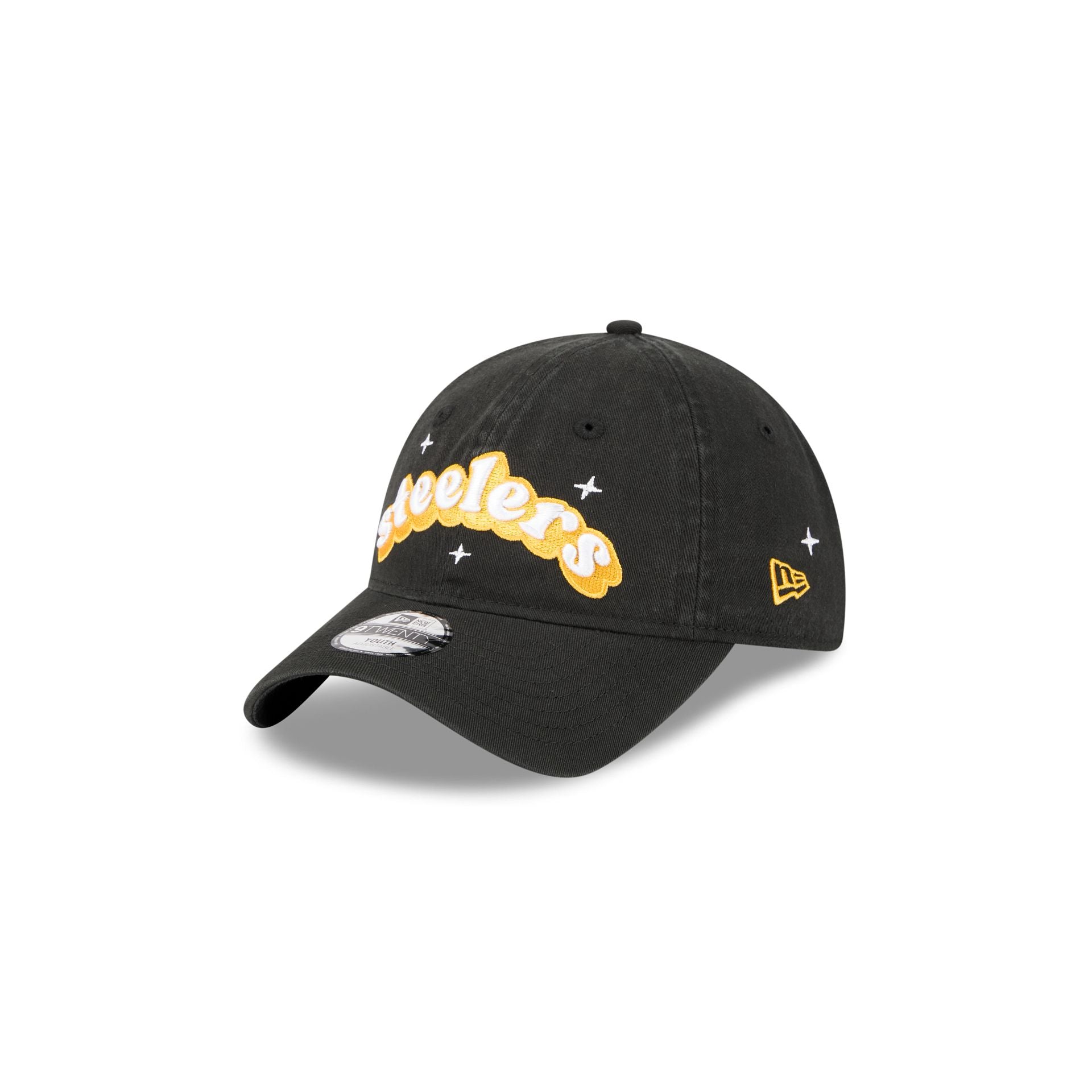 Pittsburgh Steelers Cheer Kids 9TWENTY Adjustable Hat - Image 3