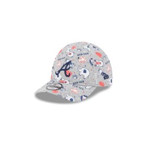 Atlanta Braves Kids Animal 9TWENTY Adjustable Hat