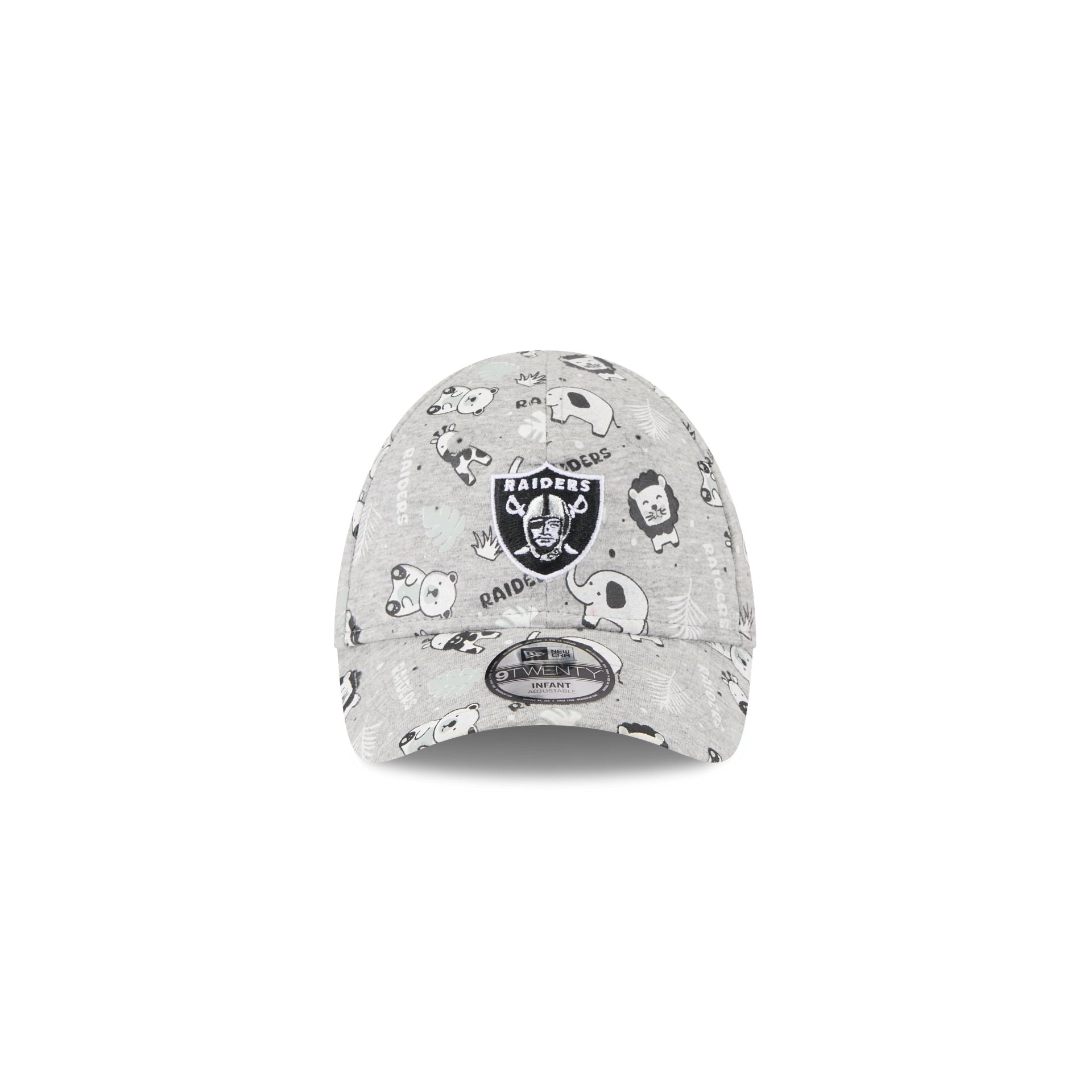Las Vegas Raiders Kids Animal 9TWENTY Adjustable Hat - Image 2