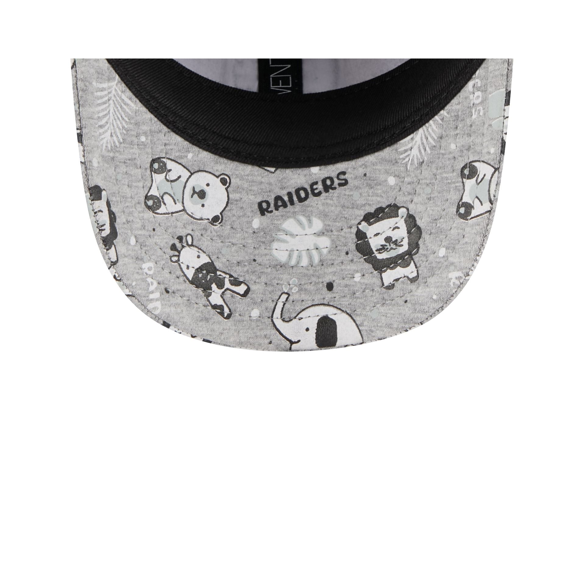 Las Vegas Raiders Kids Animal 9TWENTY Adjustable Hat - Image 7