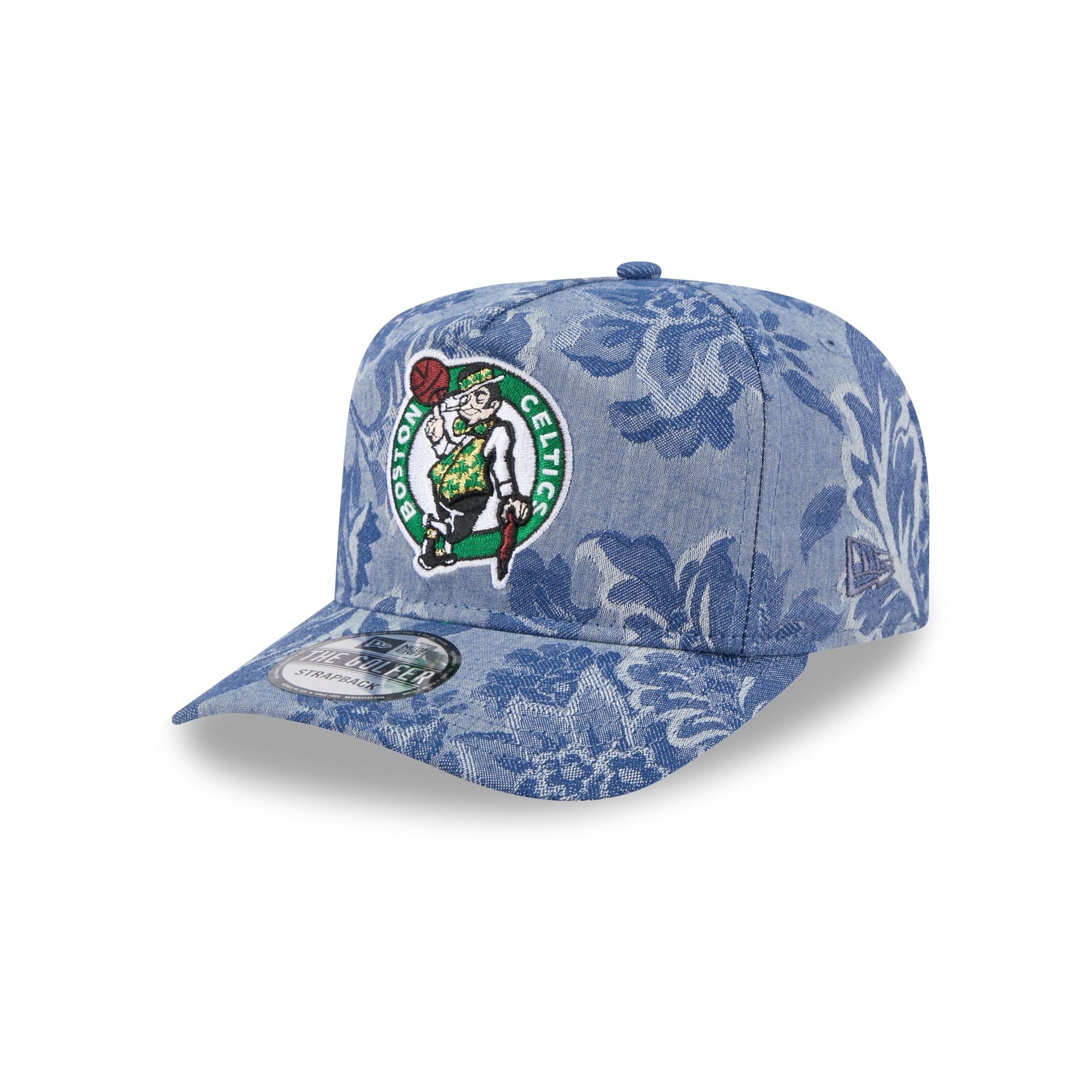 Boston Celtics Denim Jacquard Golfer Hat - Image 3