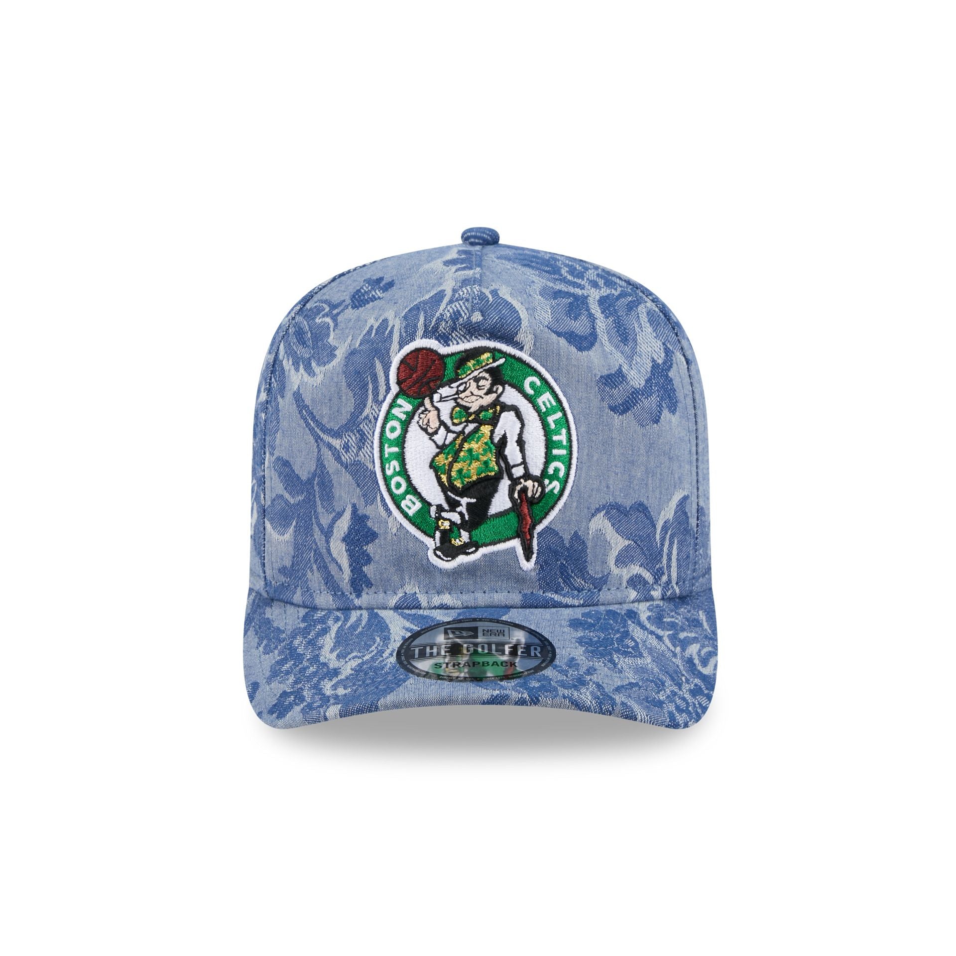 Boston Celtics Denim Jacquard Golfer Hat - Image 2