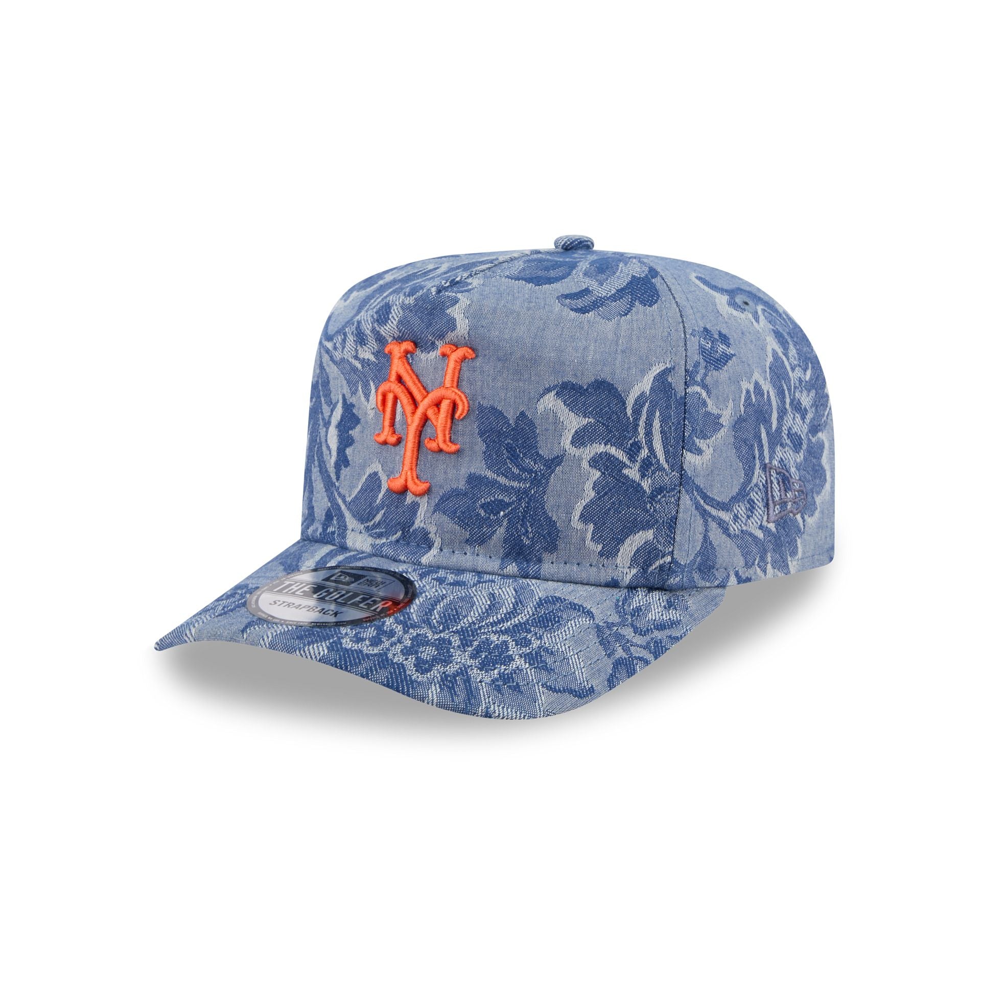 New York Mets Denim Jacquard Golfer Hat - Image 3