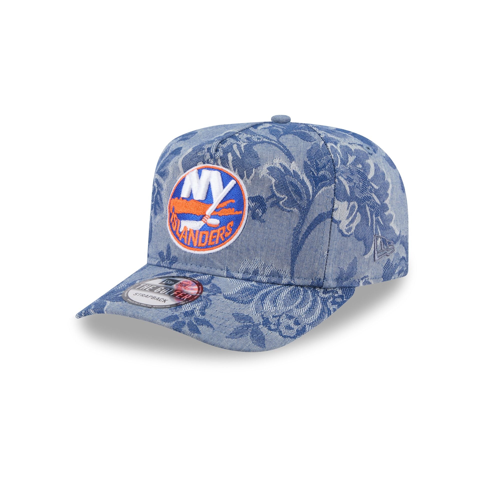 New York Islanders Denim Jacquard Golfer Hat - Image 3