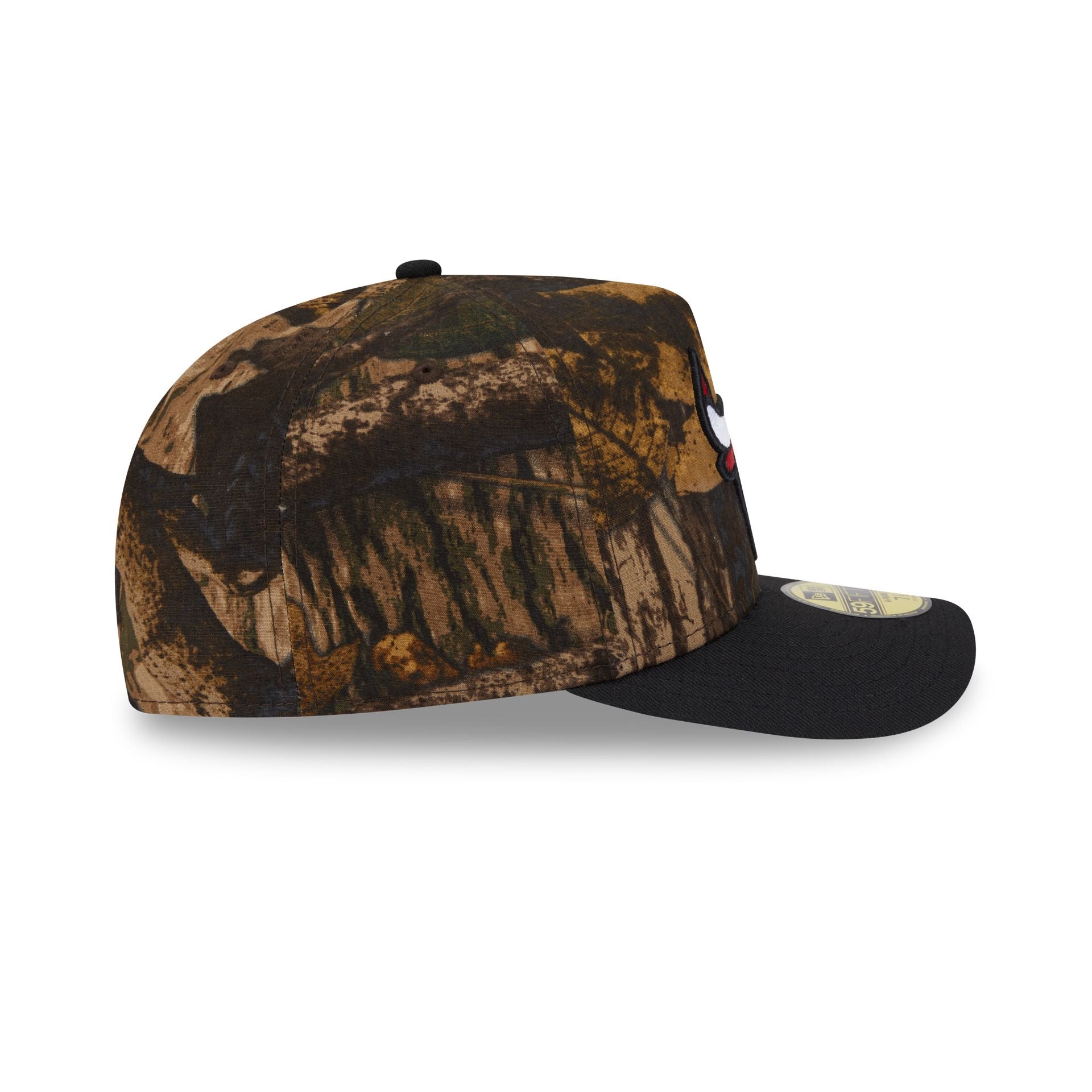 Chicago Bulls Ripstop Camo 59FIFTY A-Frame Fitted Hat - Image 5