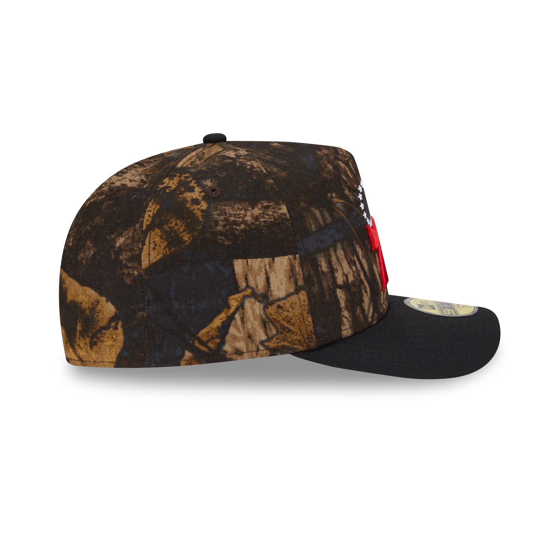 Philadelphia 76ers Ripstop Camo 59FIFTY A-Frame Fitted Hat - Image 5